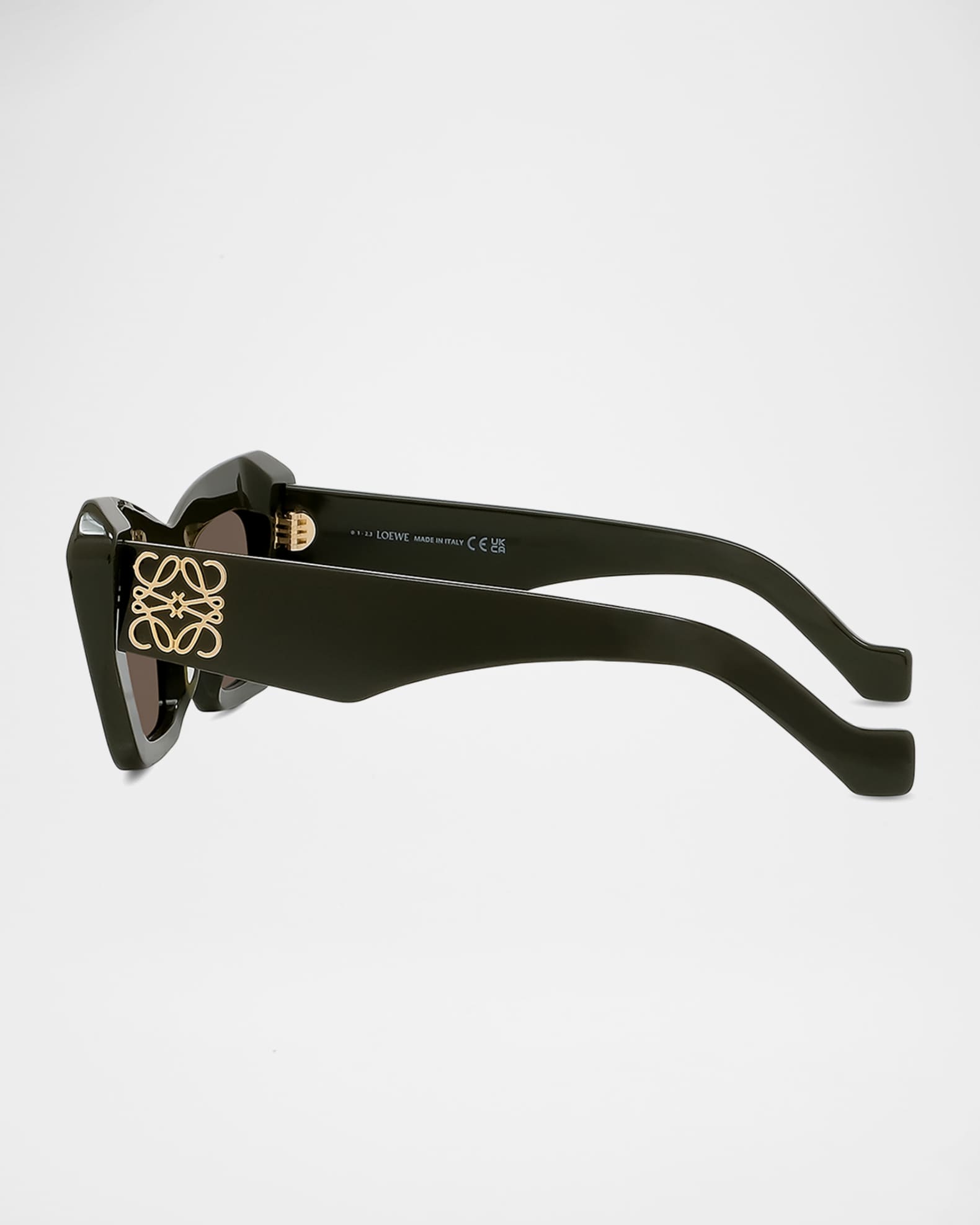 Loewe Anagram Acetate Cat-Eye Sunglasses | Neiman Marcus