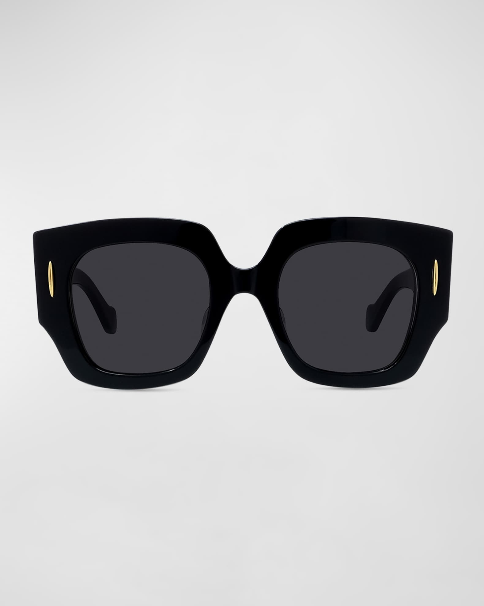 Loewe Anagram Acetate Square Sunglasses | Neiman Marcus