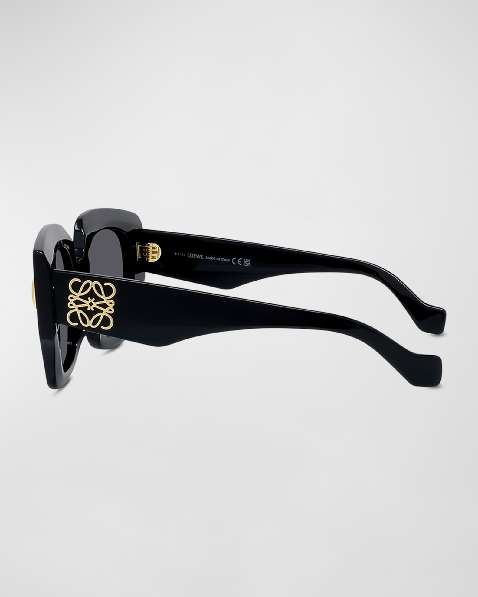 Anagram square sunglasses in black - Loewe | Mytheresa