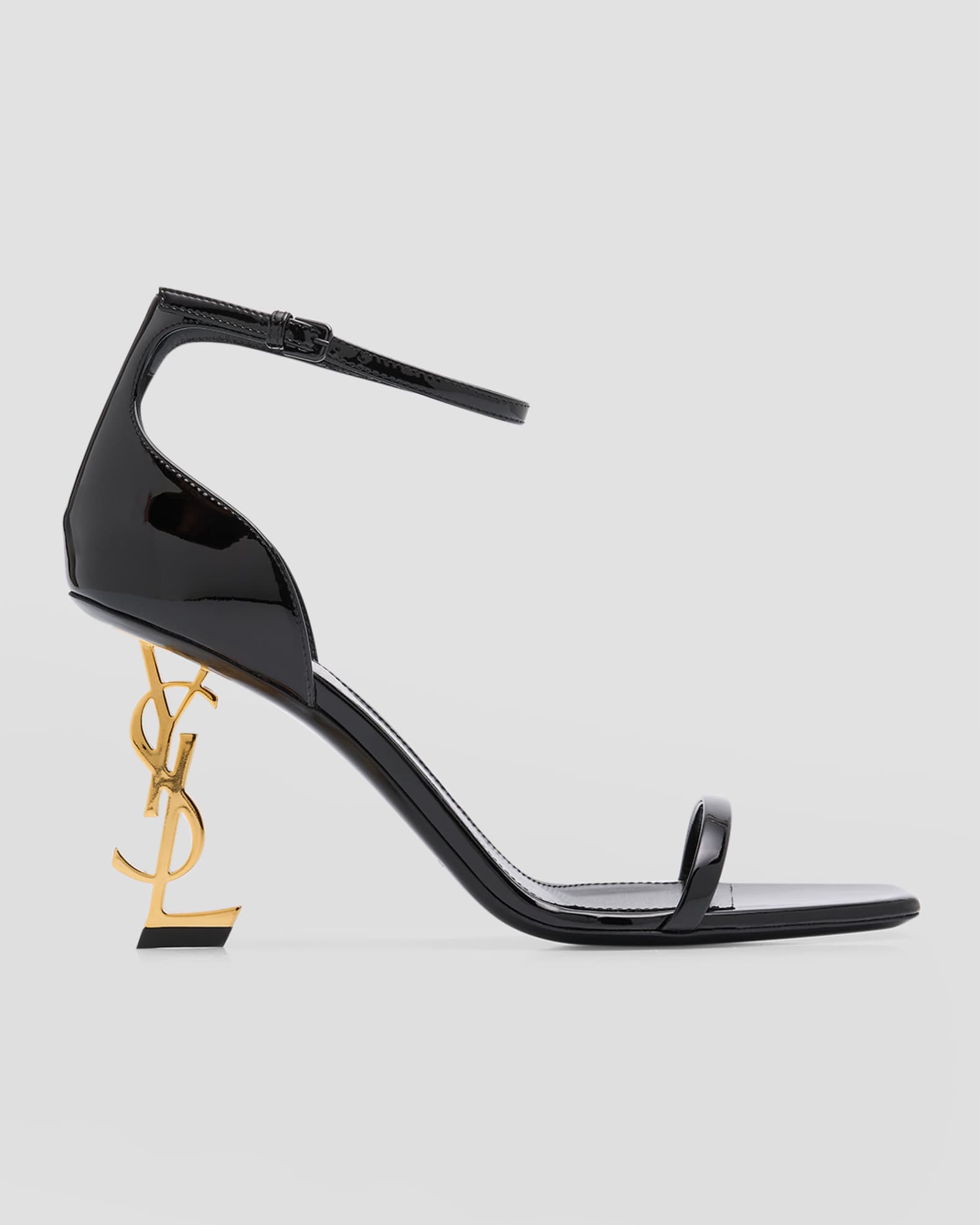 Opyum Patent YSL Ankle-Strap Sandals 0