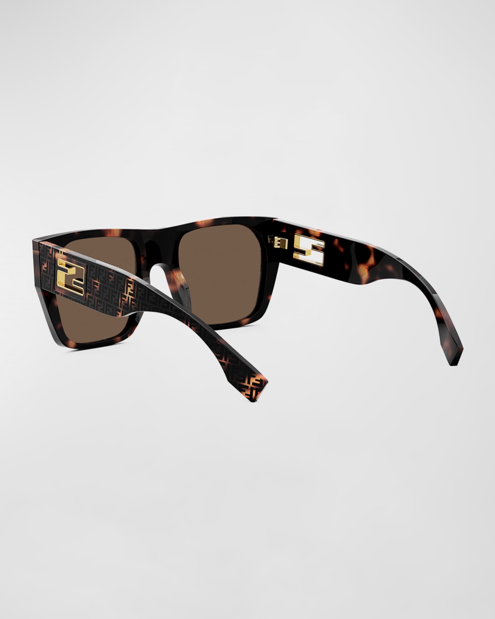 Baguette Acetate Round Sunglasses 1