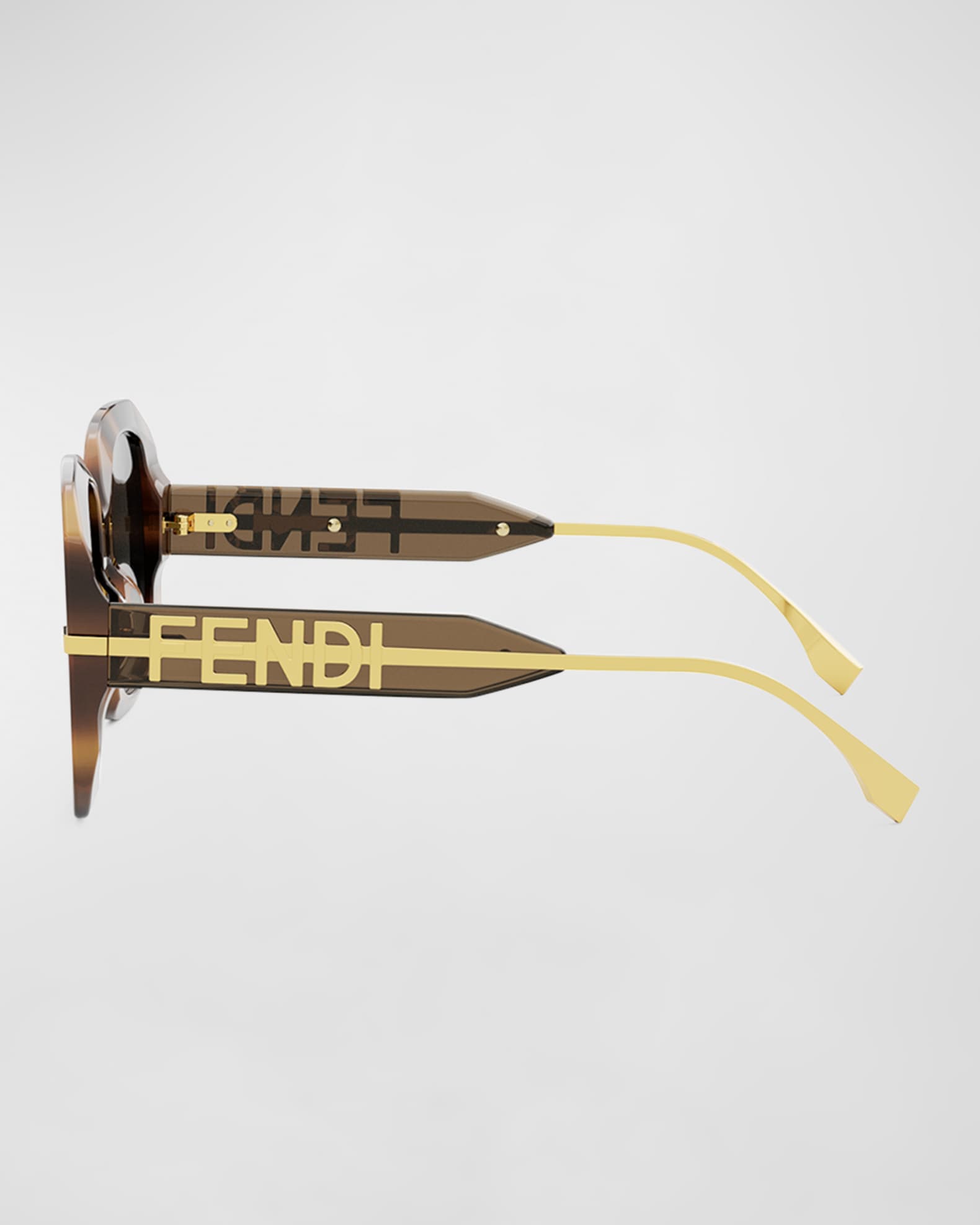 Fendi Fendigraphy Anagram Butterfly Acetate Sunglasses | Neiman Marcus