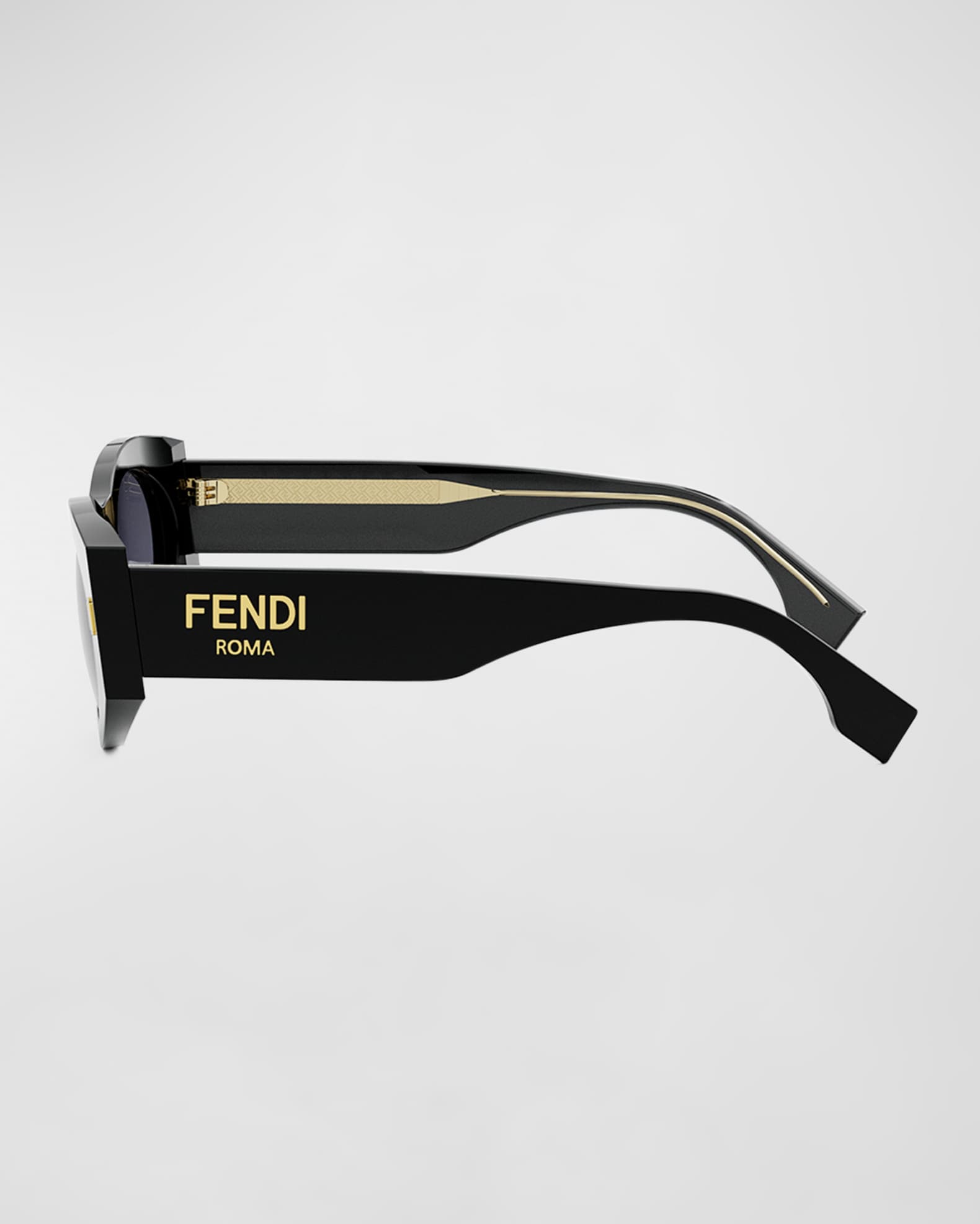 Fendi Fendi Roma Acetate Shield Sunglasses Neiman Marcus
