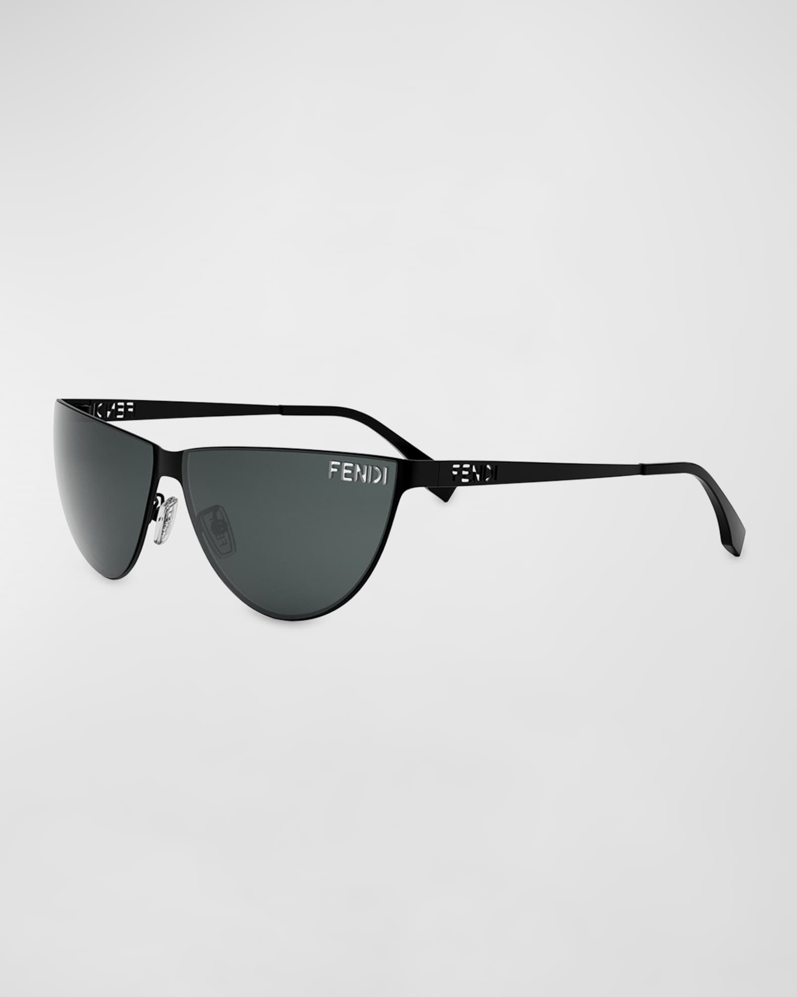 Fendi Runway Style Acetate Butterfly Sunglasses Neiman Marcus