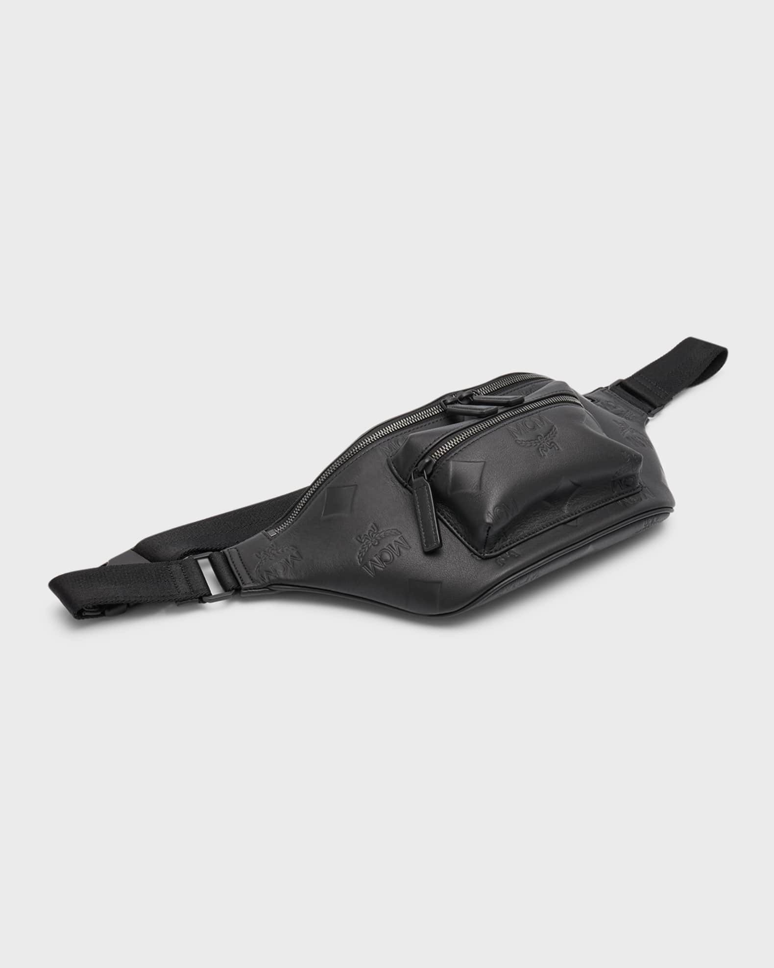 Men's Fursten Visetos Monogram Leather Belt Bag 1