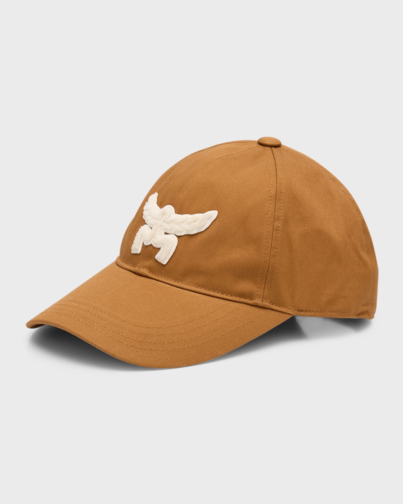 Men's Essential Applique Cotton Baseball Cap 0