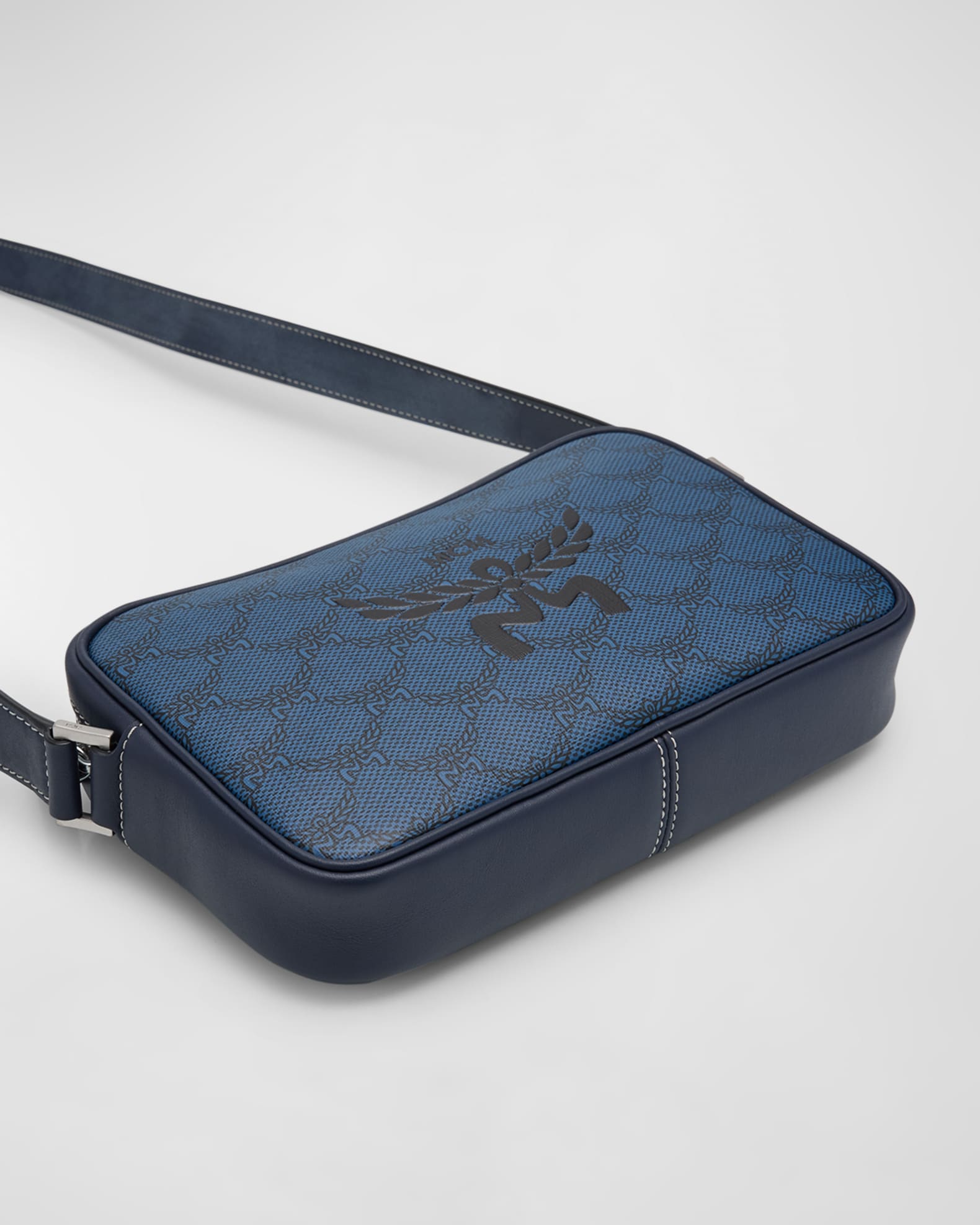 Men's Lauretos Coated Canvas Crossbody Bag  1