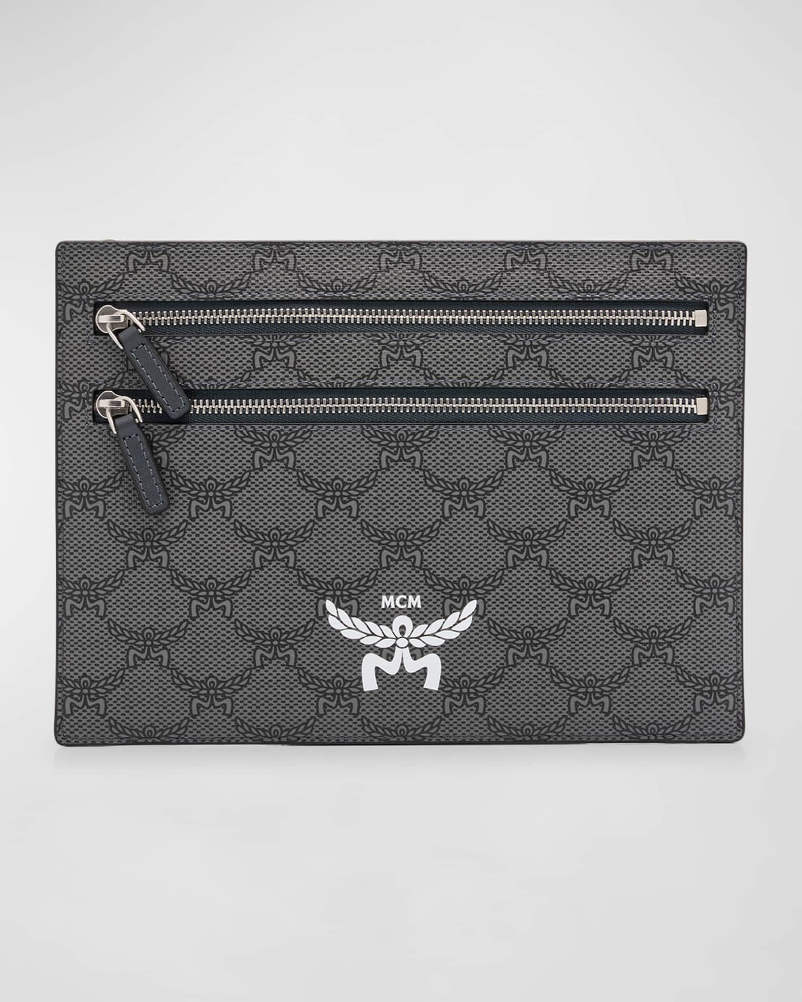 MCM Men's Himmel Lauretos Crossbody Pouch with Strap