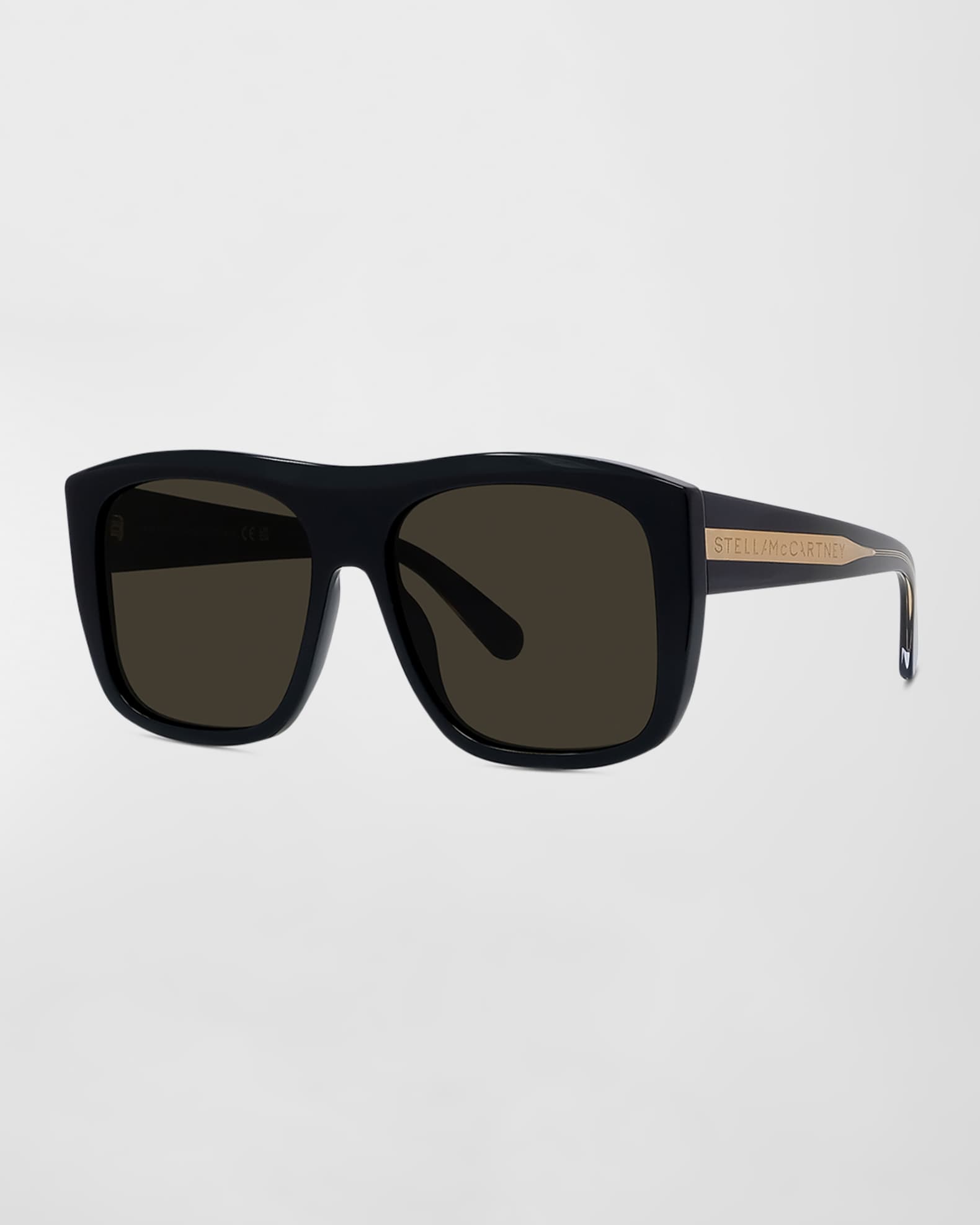 Stella McCartney Acetate Square Sunglasses Neiman Marcus