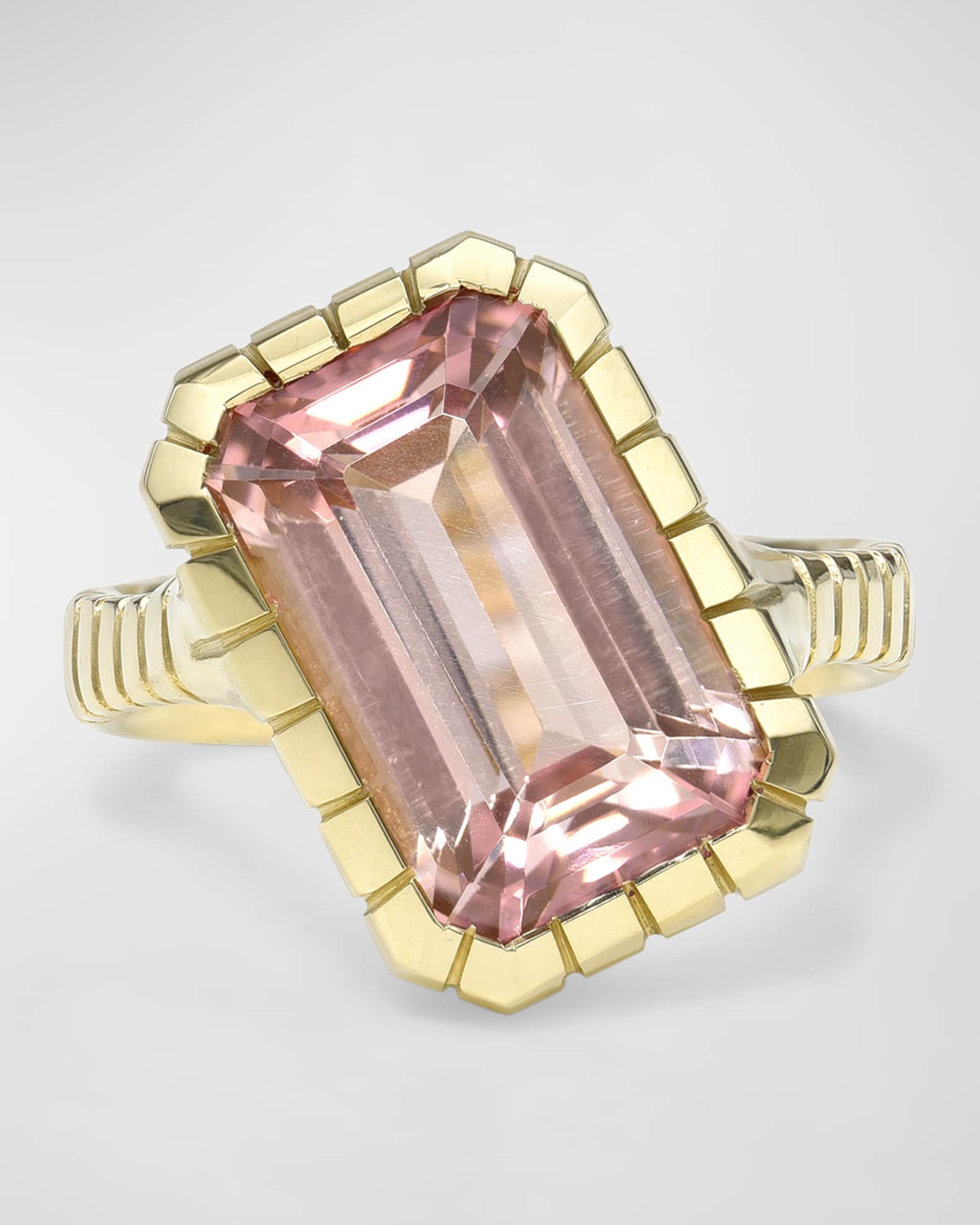 Tourmaline Heirloom Bezel Ring 0