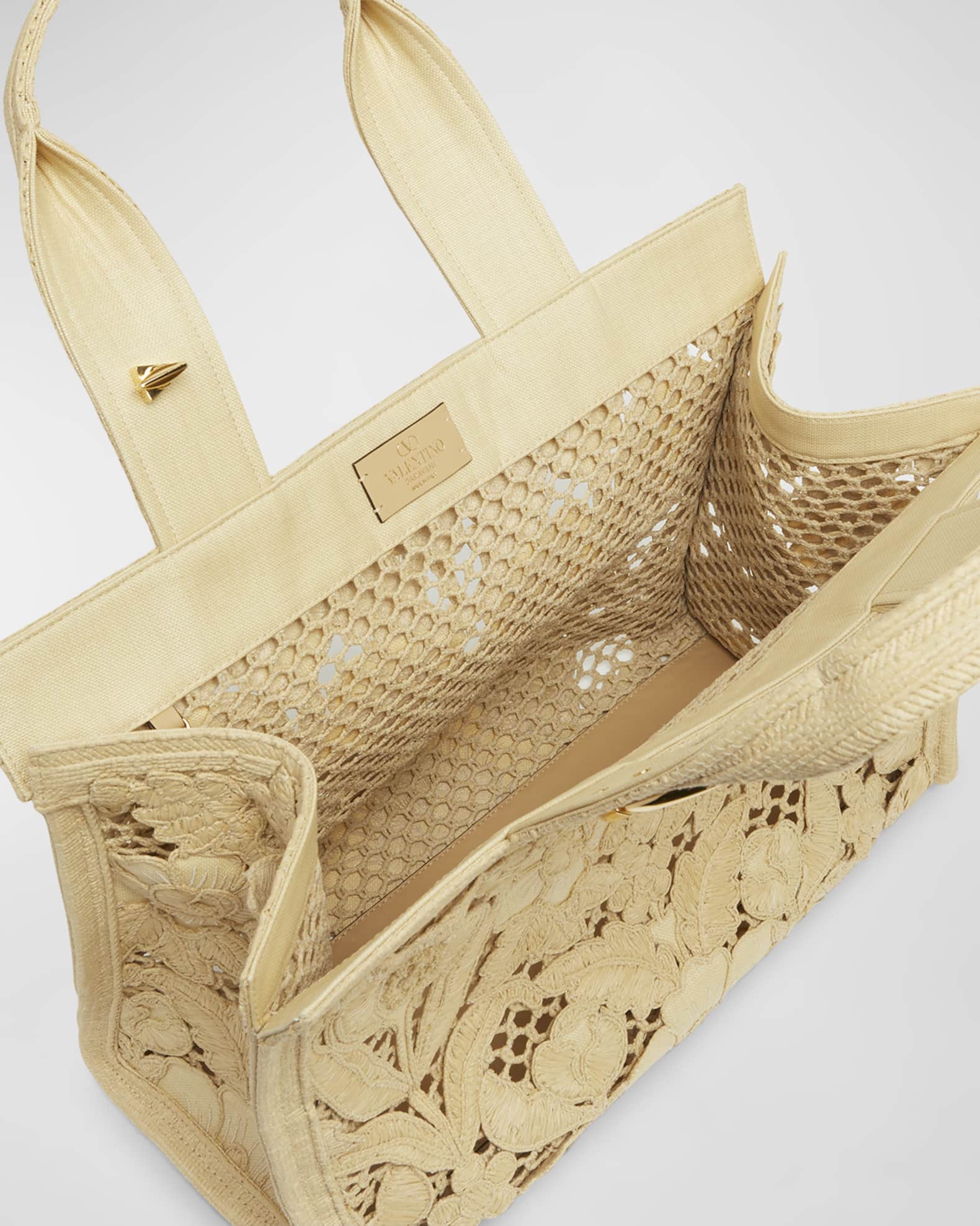Valentino raffia tote on sale