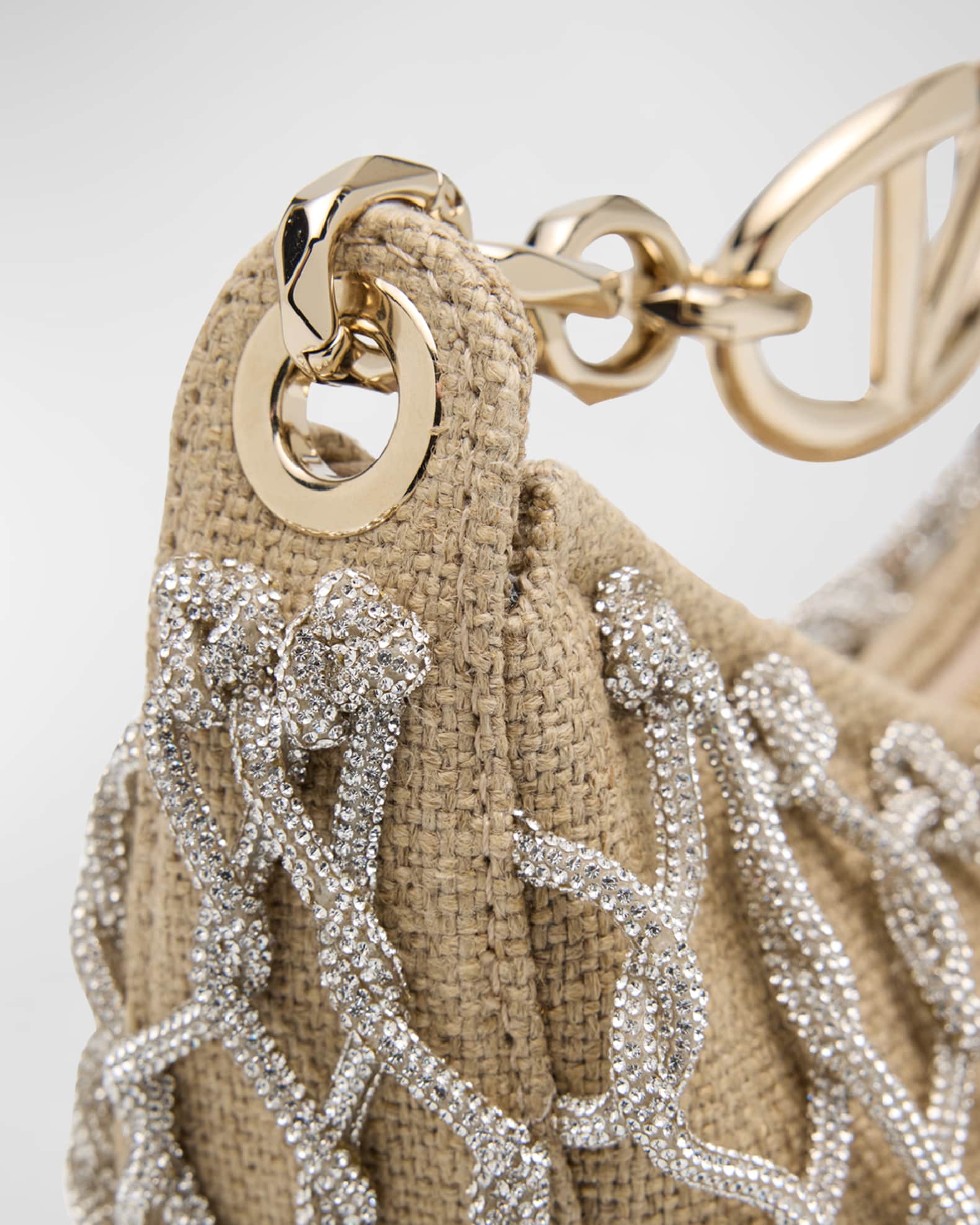 Vlogo mini hobo bag