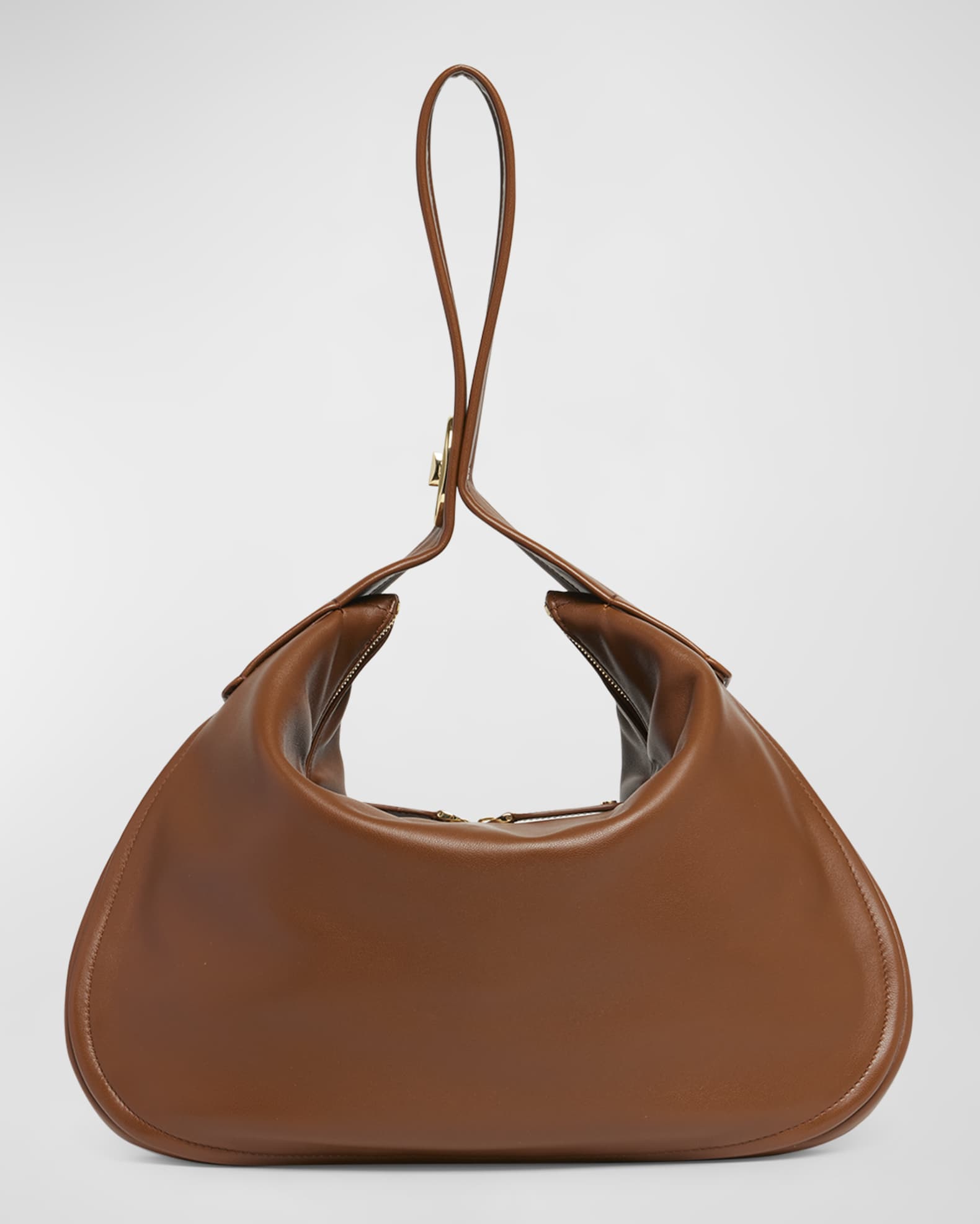 Valentino Garavani Go Large Leather Hobo Bag