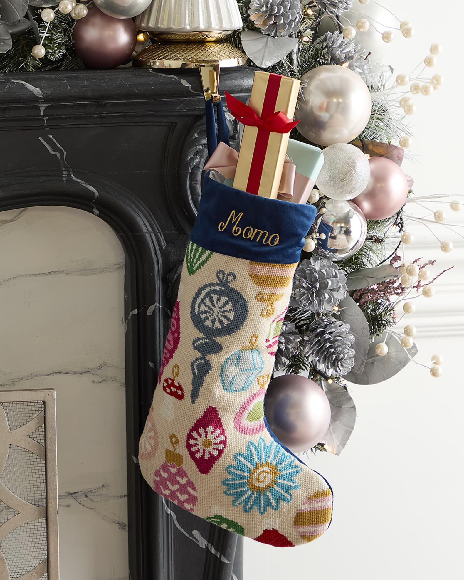 "The Christmas Collector" Christmas Stocking, Personalized 0