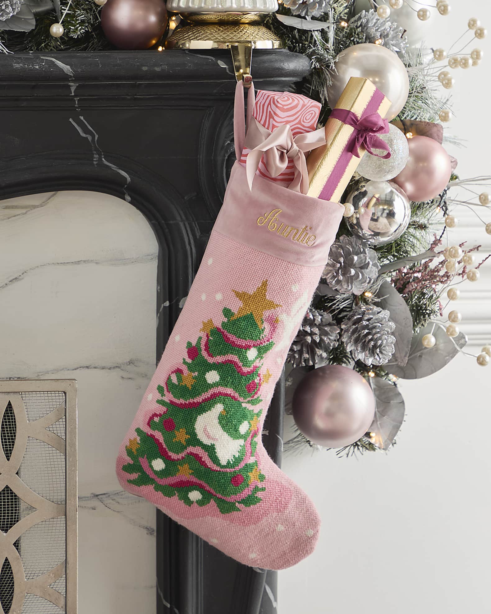 "Peace on Earth Stocking" Christmas Stocking, Personalized 0