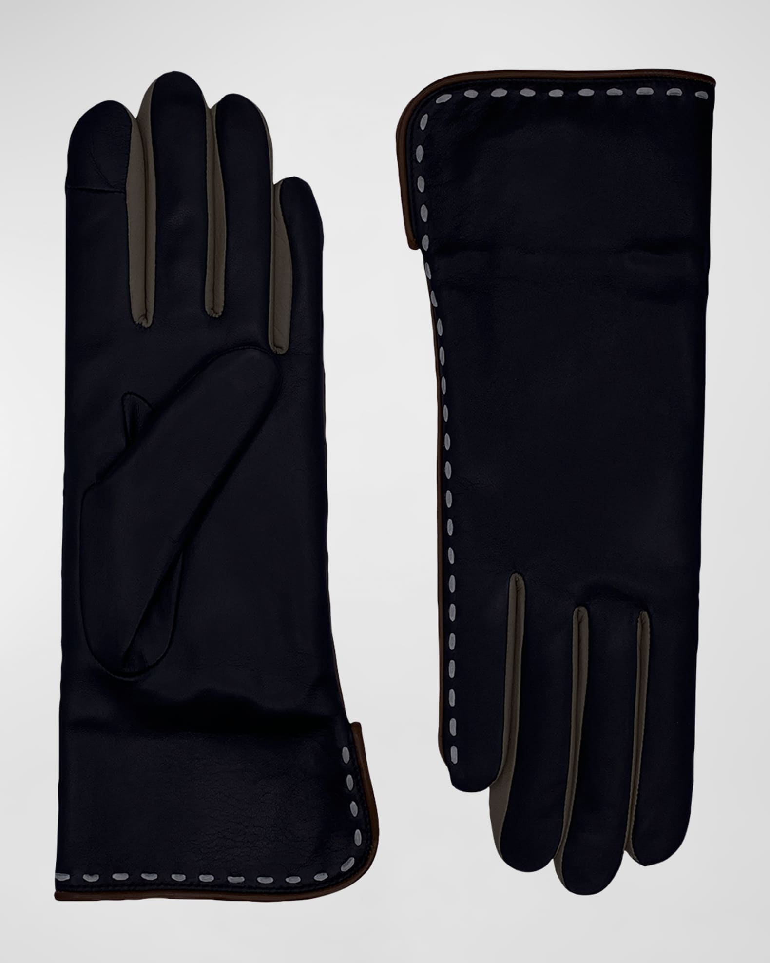 Agnelle Diane Leather Gloves