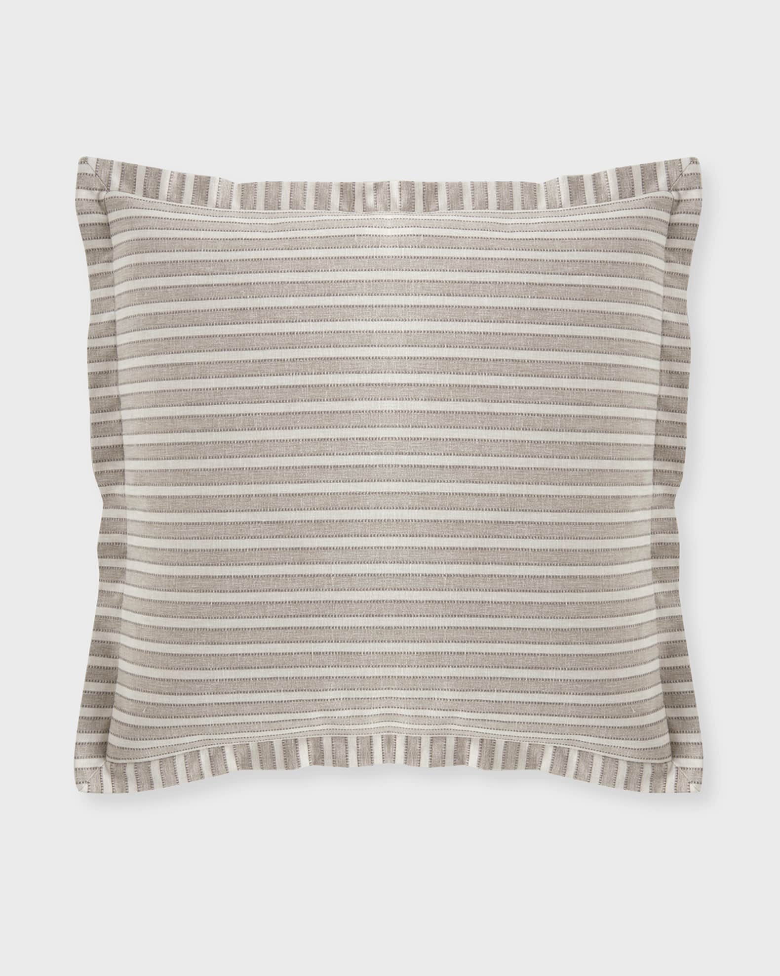 Sherry Kline Home Fibi Striped Euro Sham Neiman Marcus
