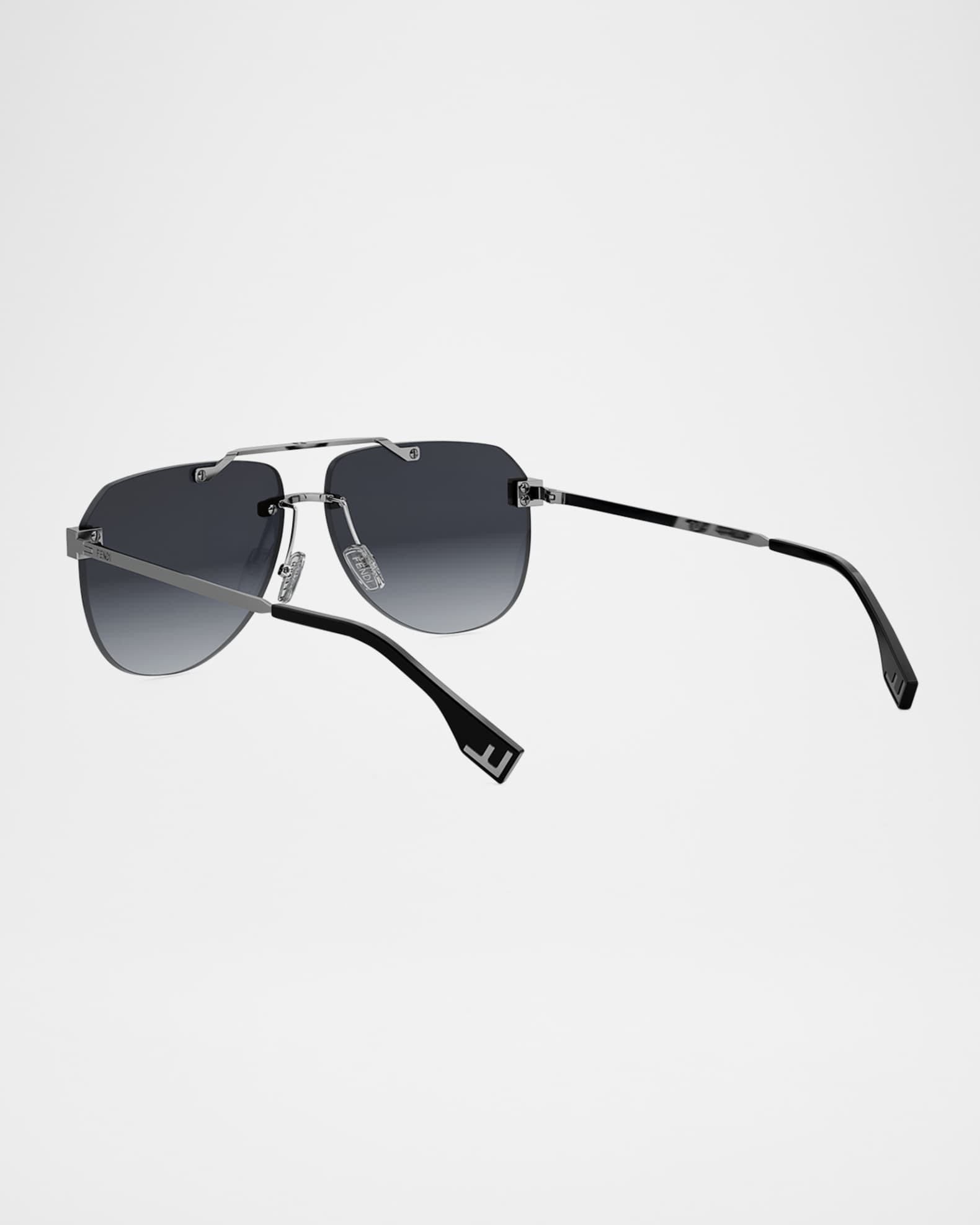 Men's Sky Monogram Metal Sunglasses 1