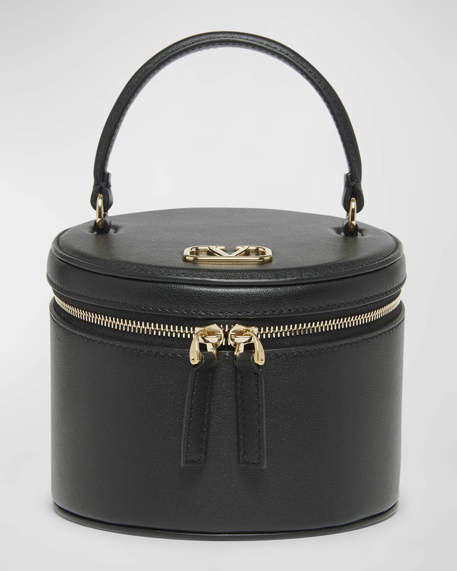 Valentino Garavani VLOGO Leather Jewelry Box
