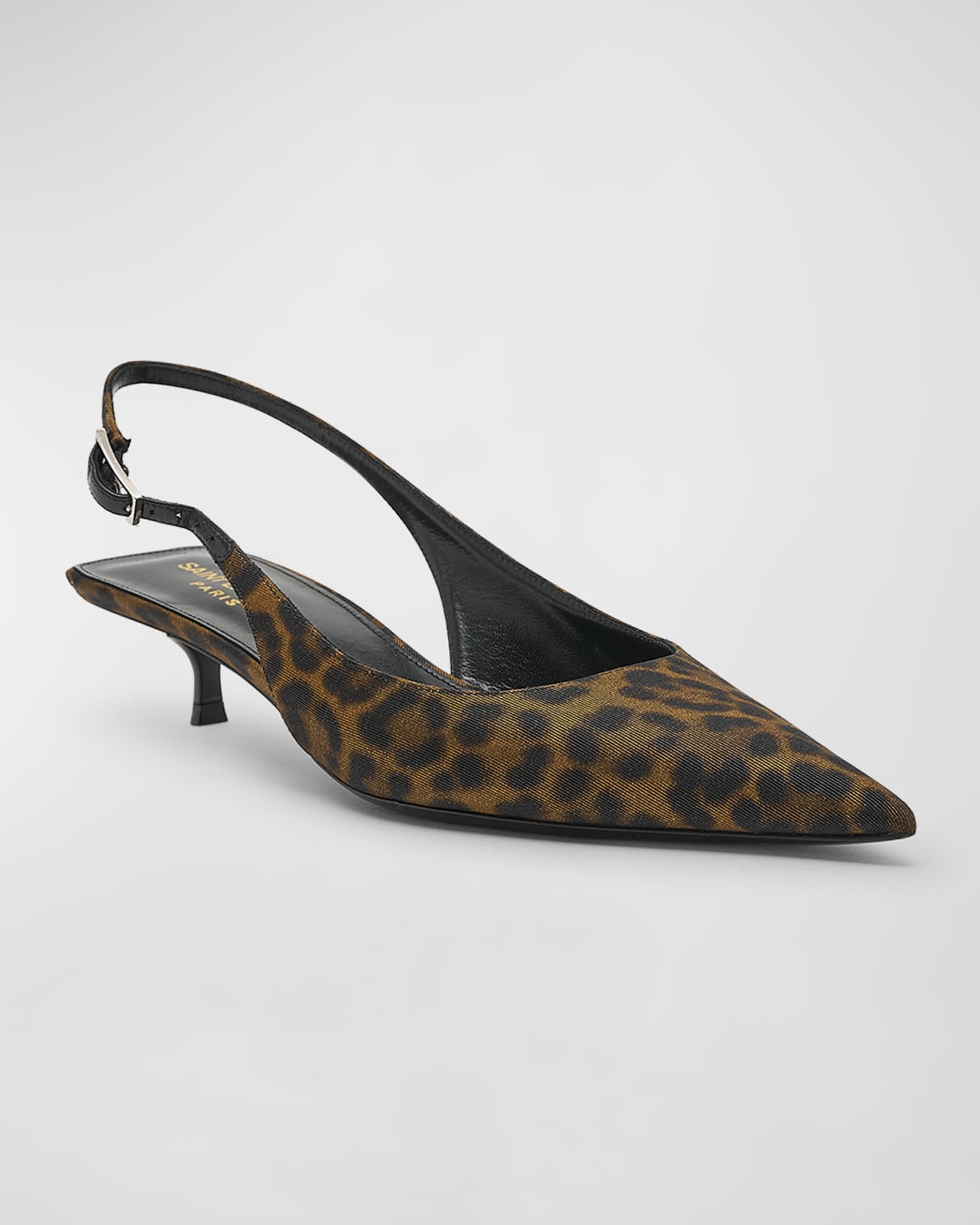 Cherish Leopard Slingback Pumps