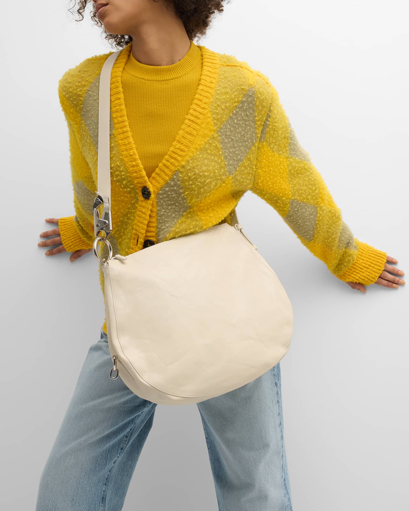 Burberry shoulder bag yellow discount