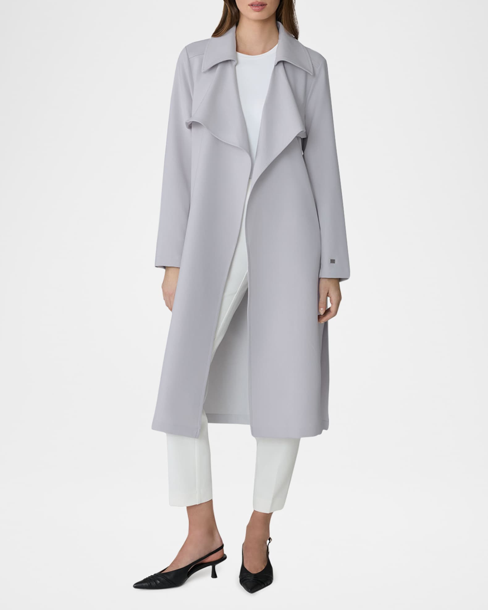 Essential Drapey Trench Coat  1