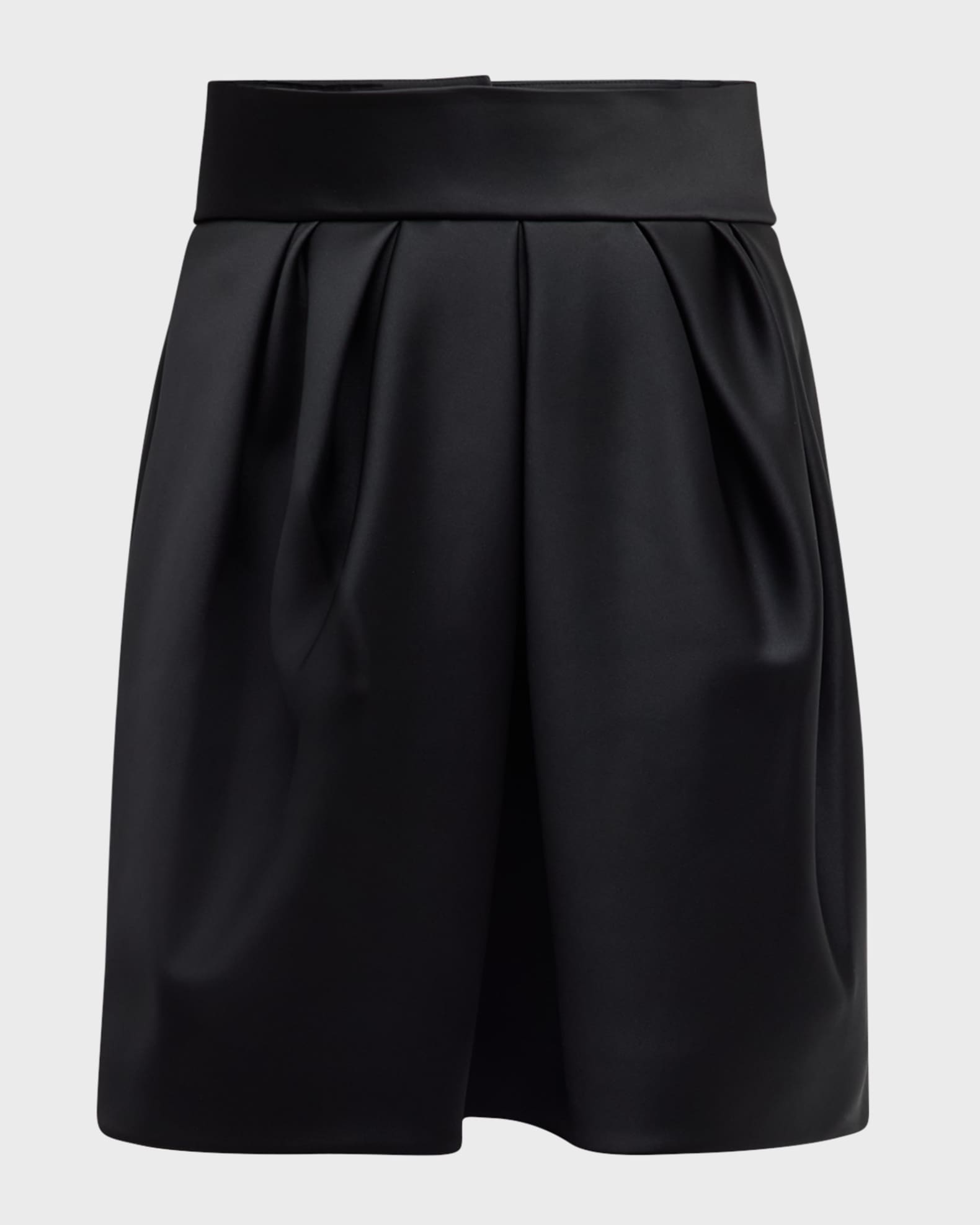 Dice Kayek Waist-Pleat Mini Skirt