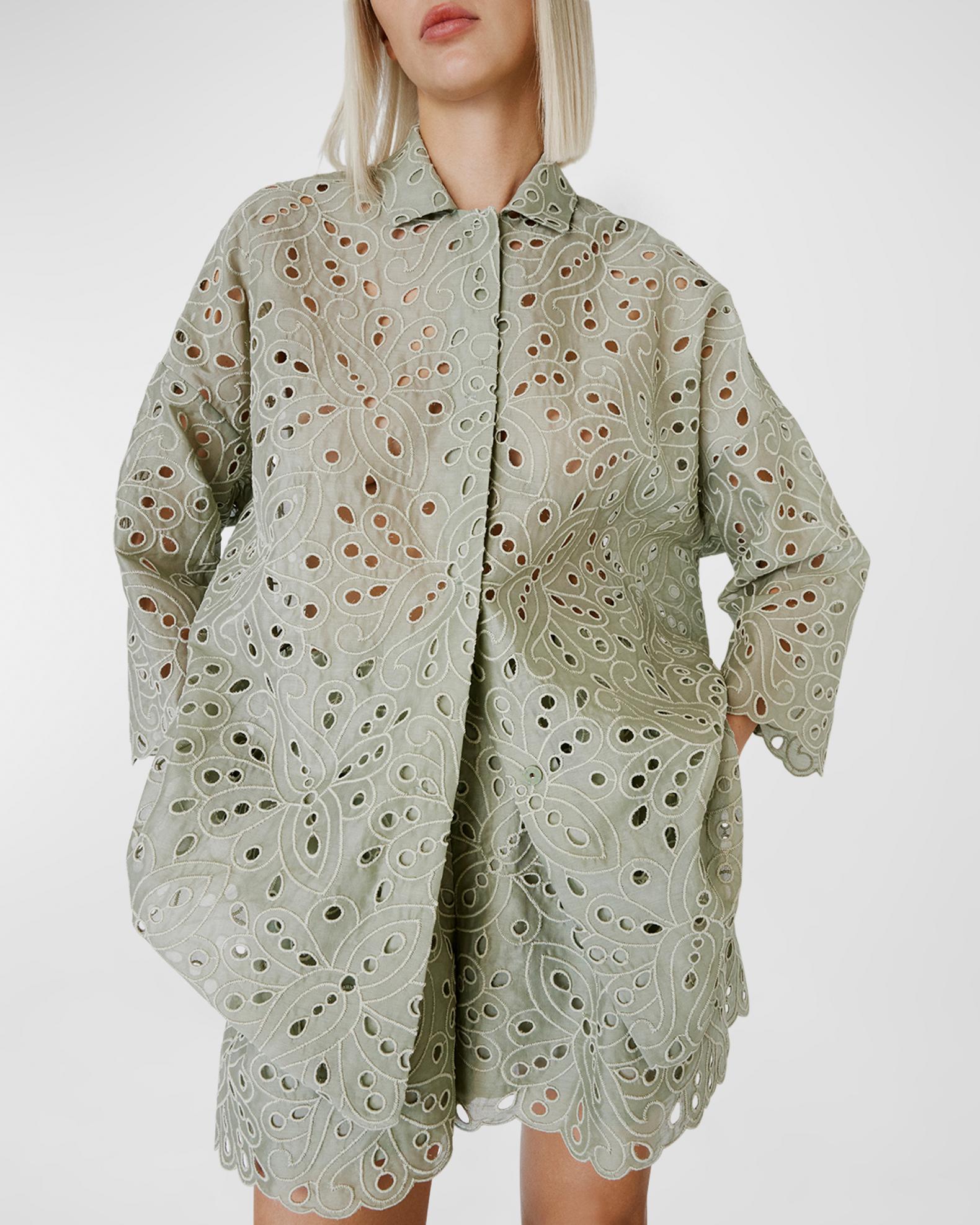 Eyelet Scalloped Edge Collection | Neiman Marcus