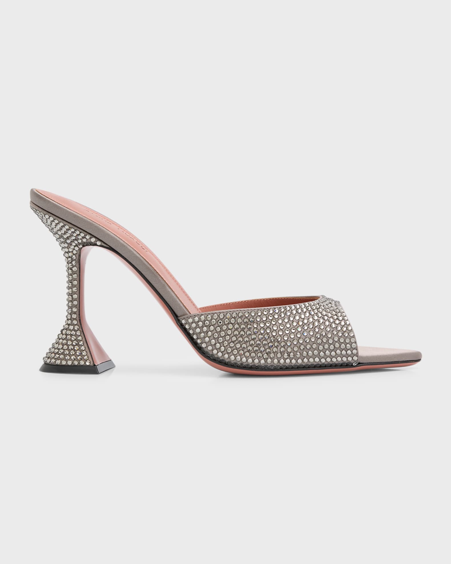 Caroline Crystal Slide Mule Sandals