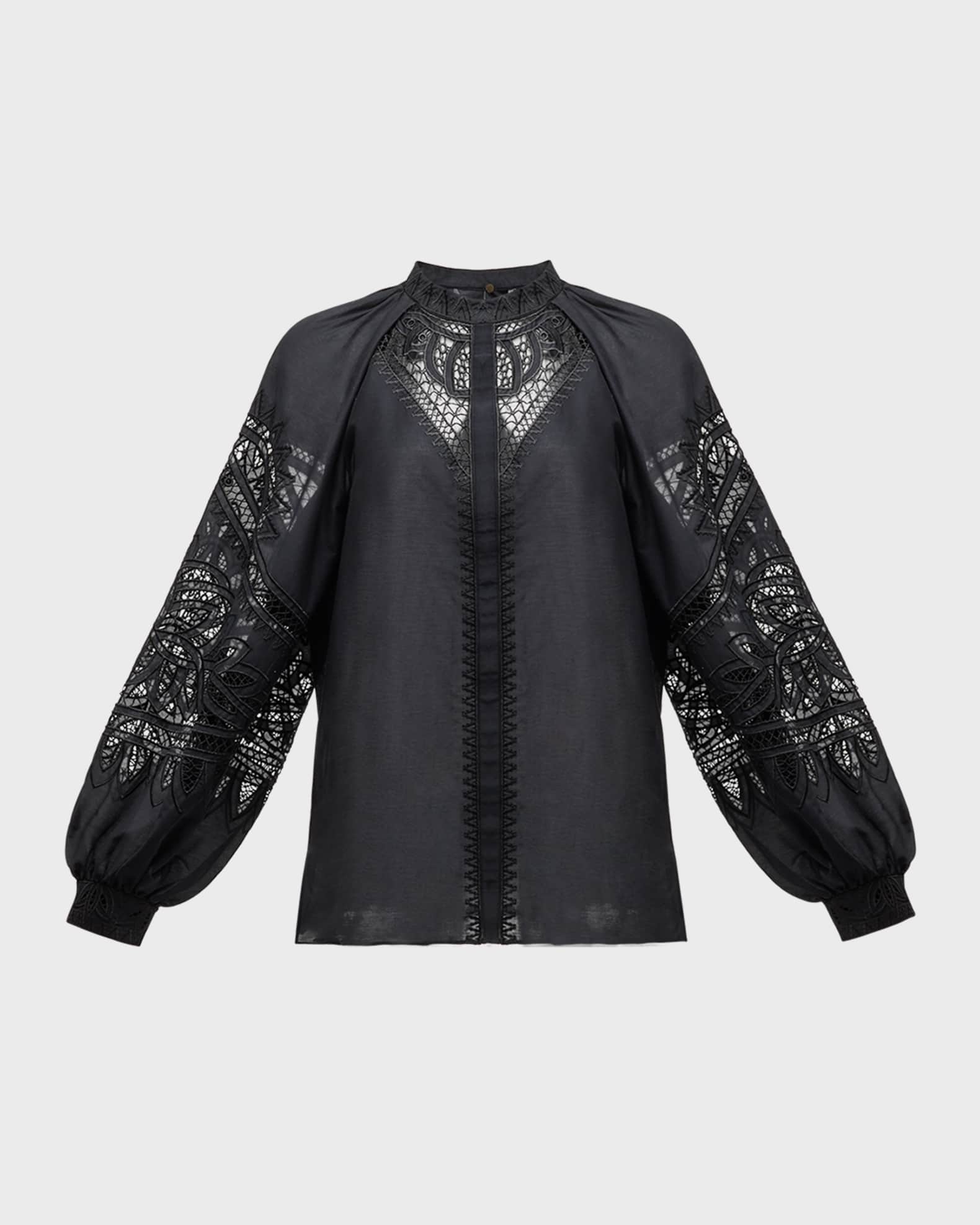 Neiman marcus plus deals size blouses