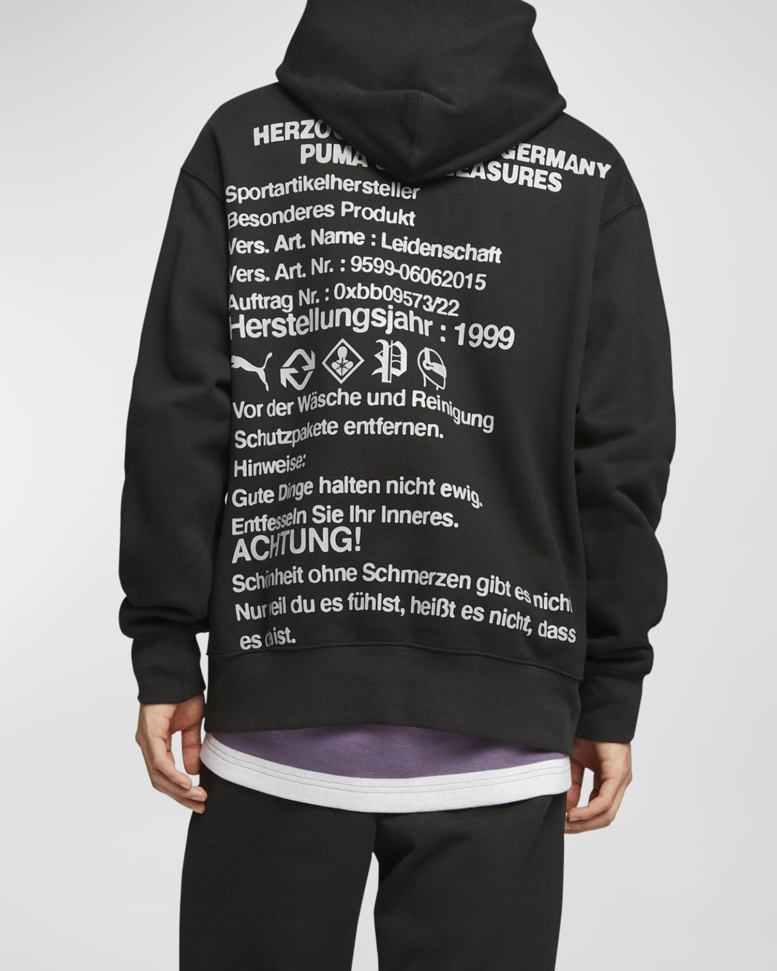 Puma x Pleasures Graphic Hoodie