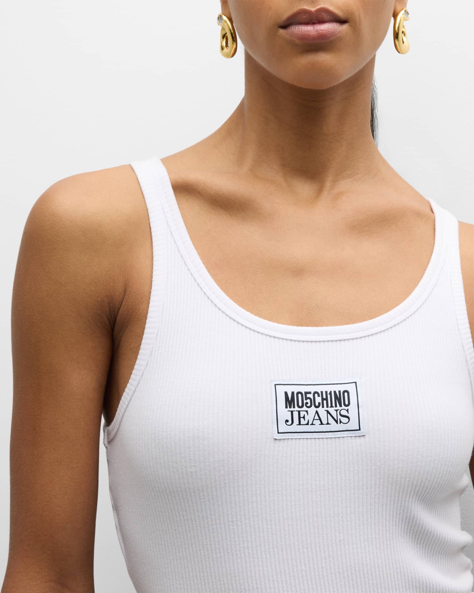 Moschino Women's Tank Top White