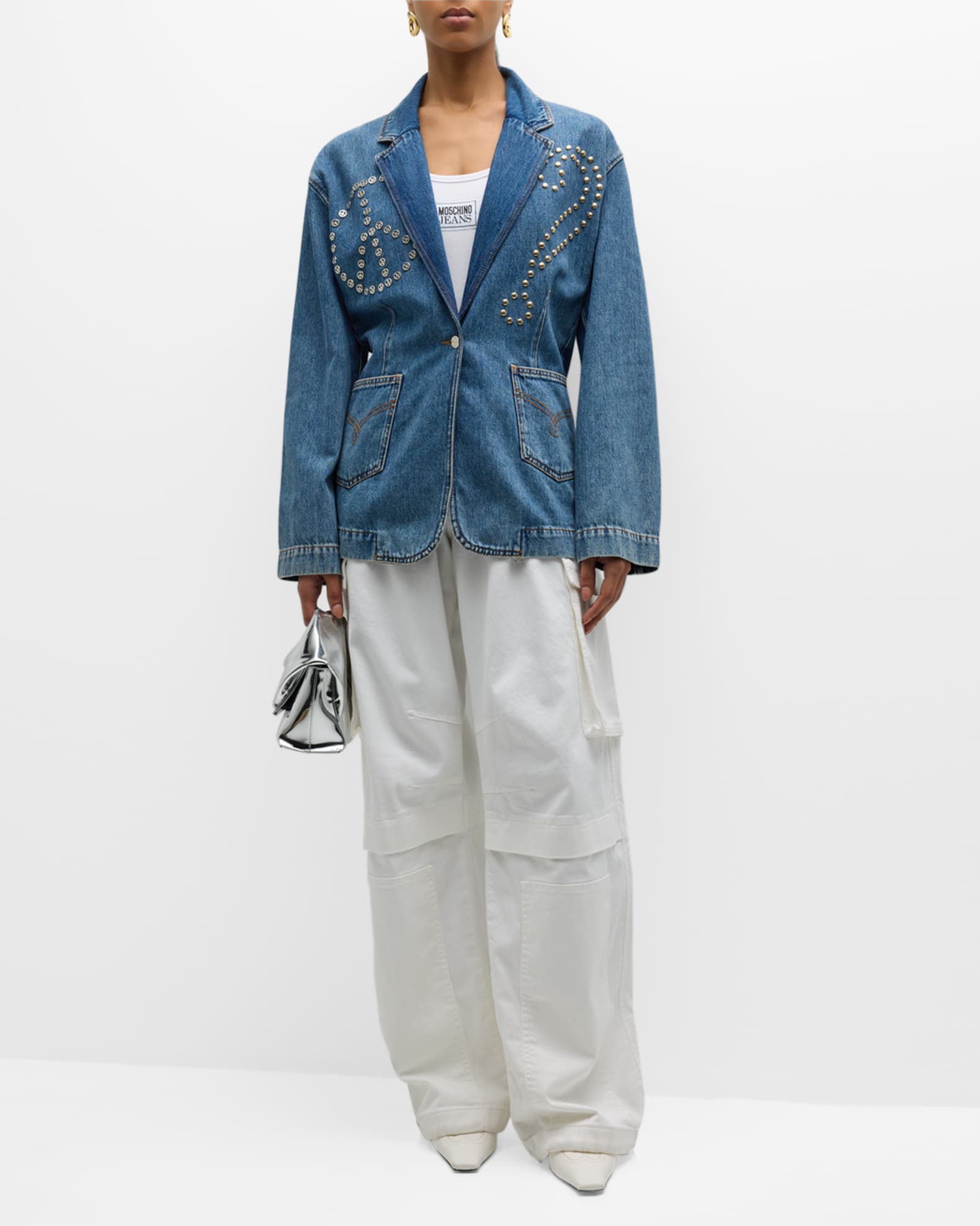 Moschino jeans blazer new arrivals