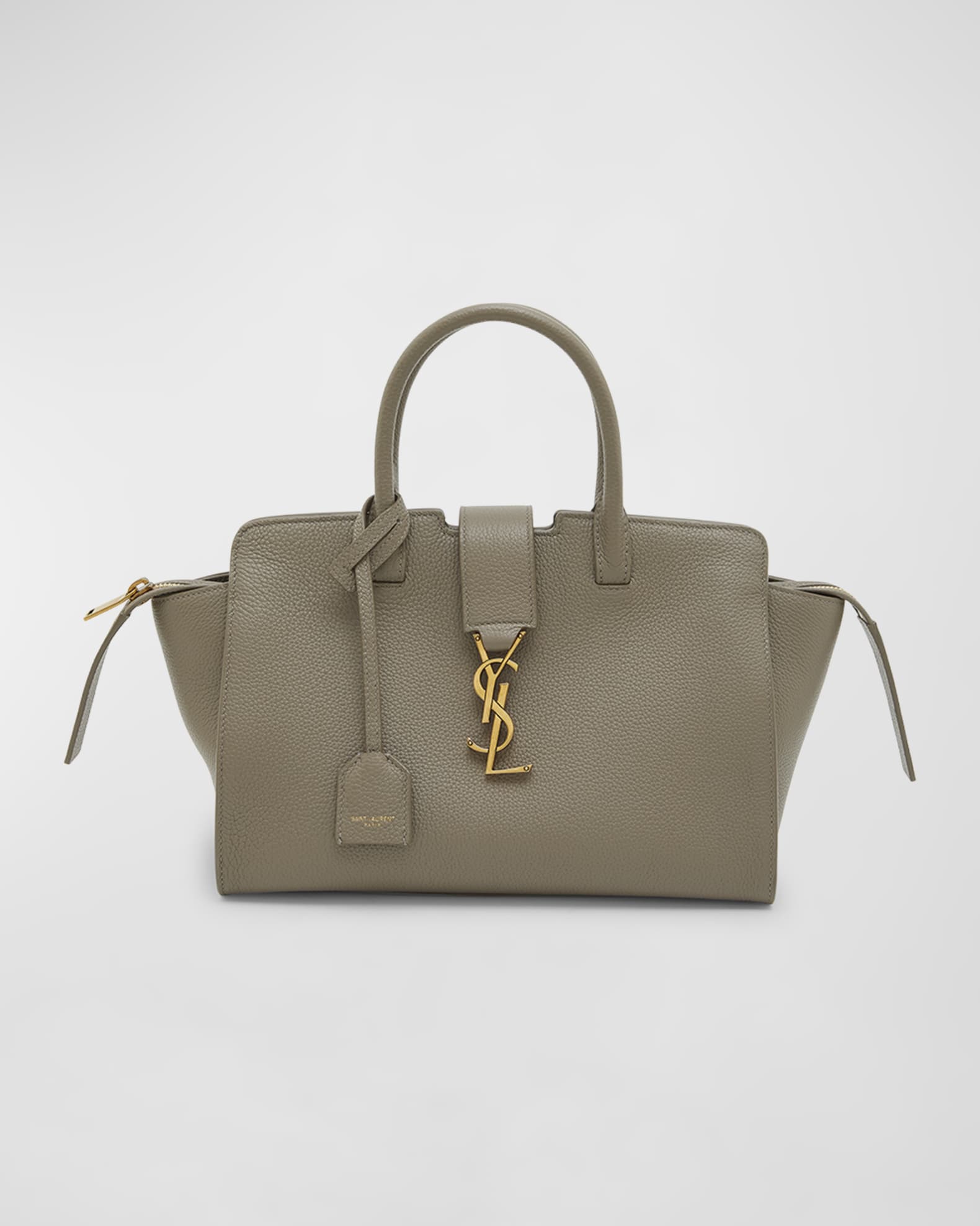 Saint Laurent Baby Downtown YSL Leather Top Handle Bag Neiman Marcus