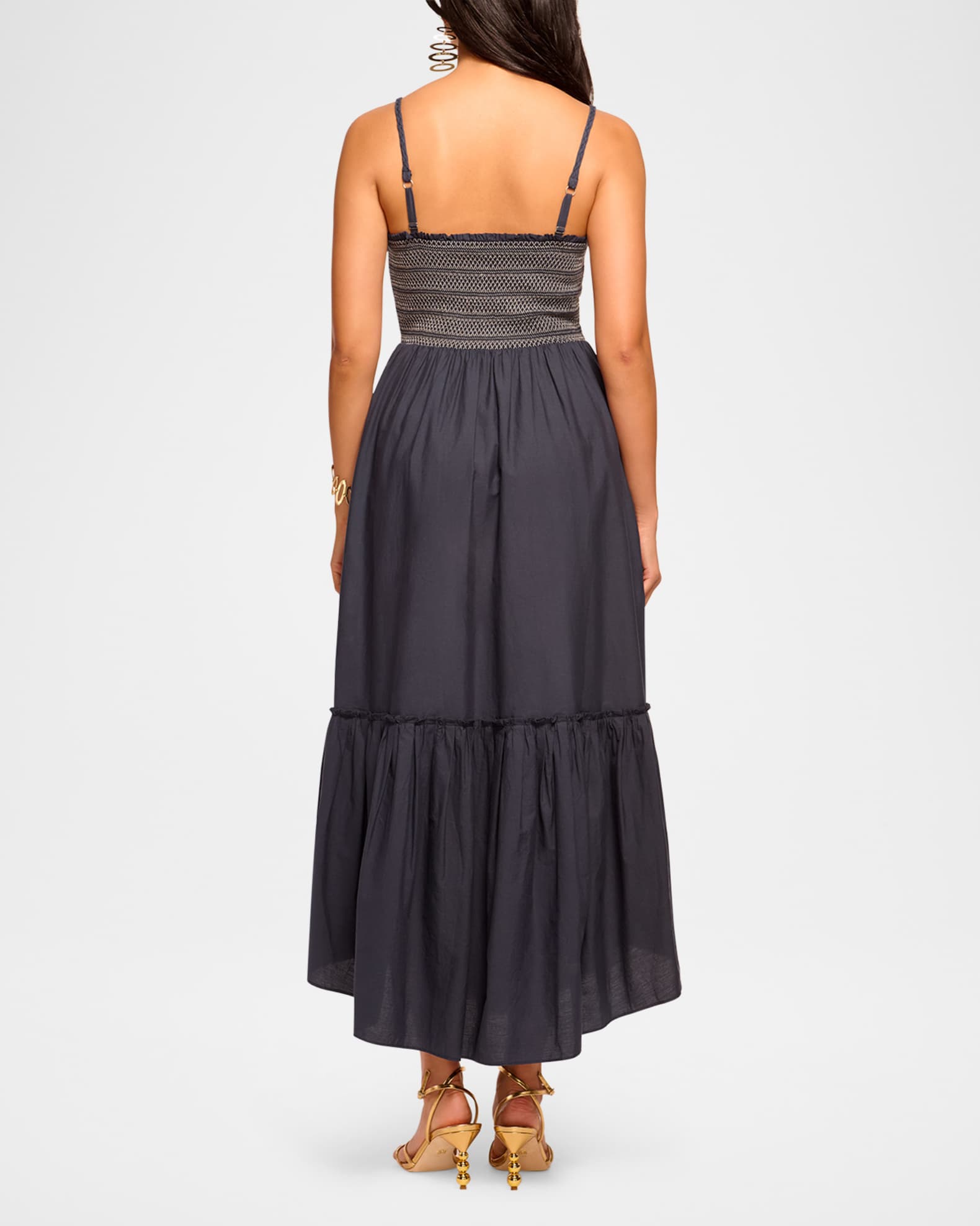 Lucia Smocked Maxi Dress 1
