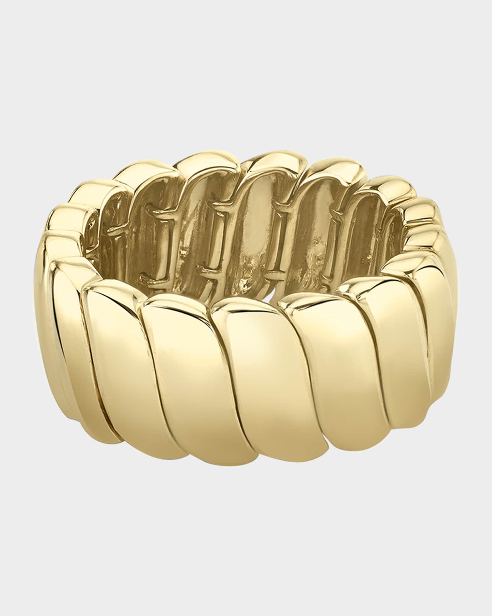 18K Yellow Gold Large Zoe Ring 0