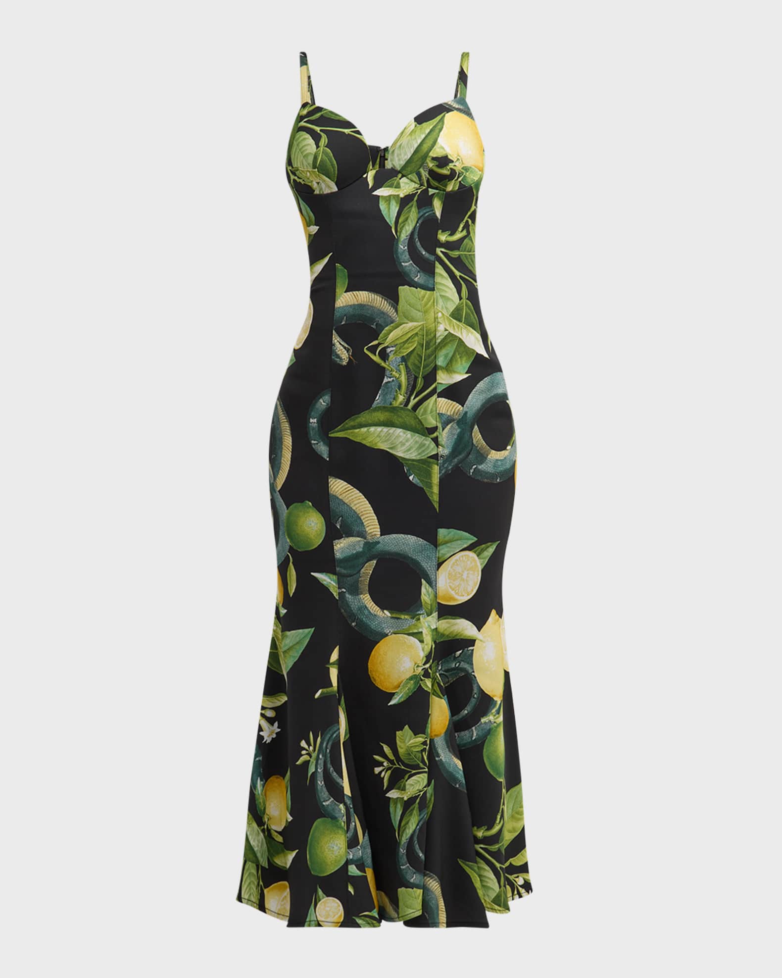 Topshop lemon print dress hotsell