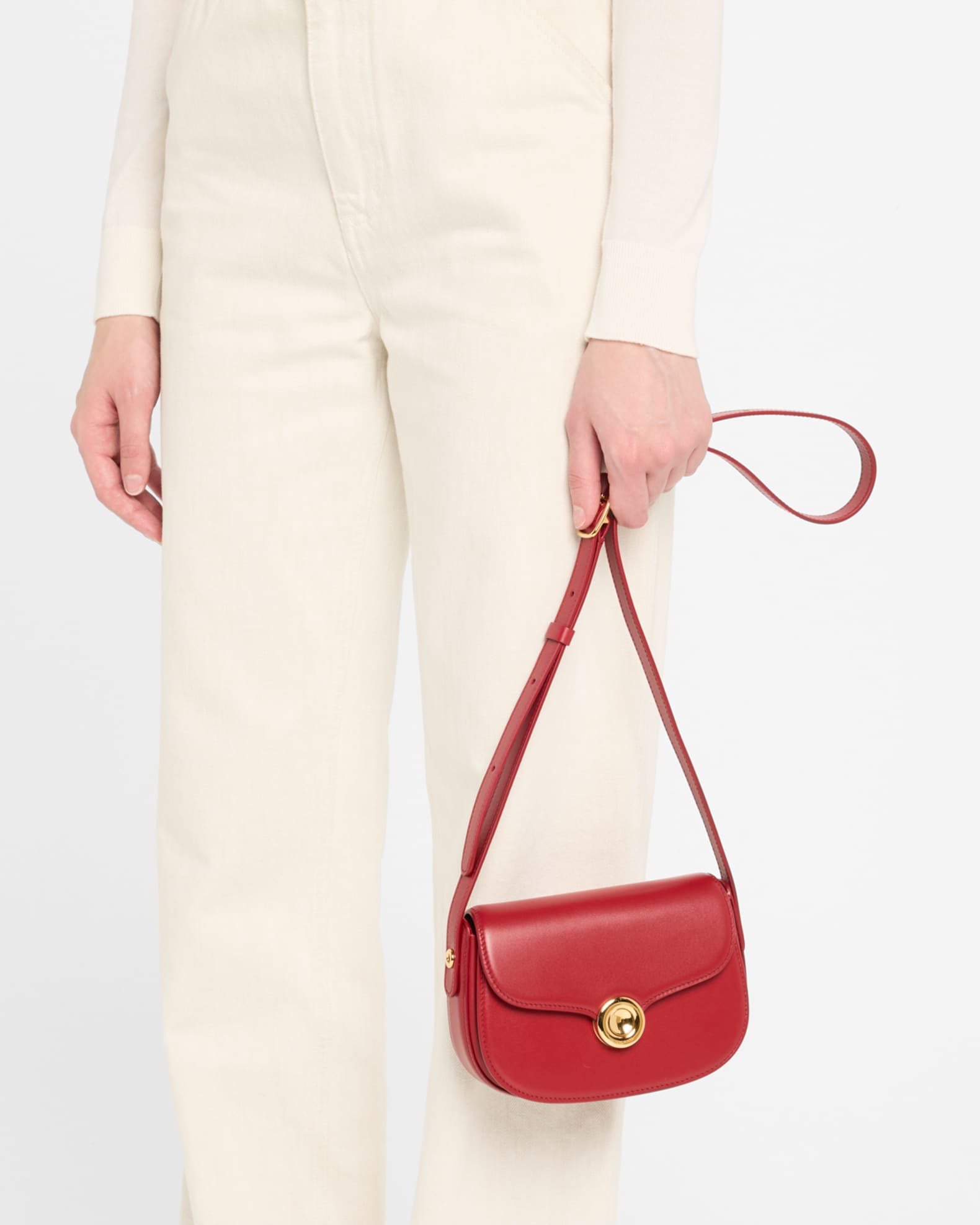 Loro Piana Ghiera Mini Leather Crossbody Bag | Neiman Marcus