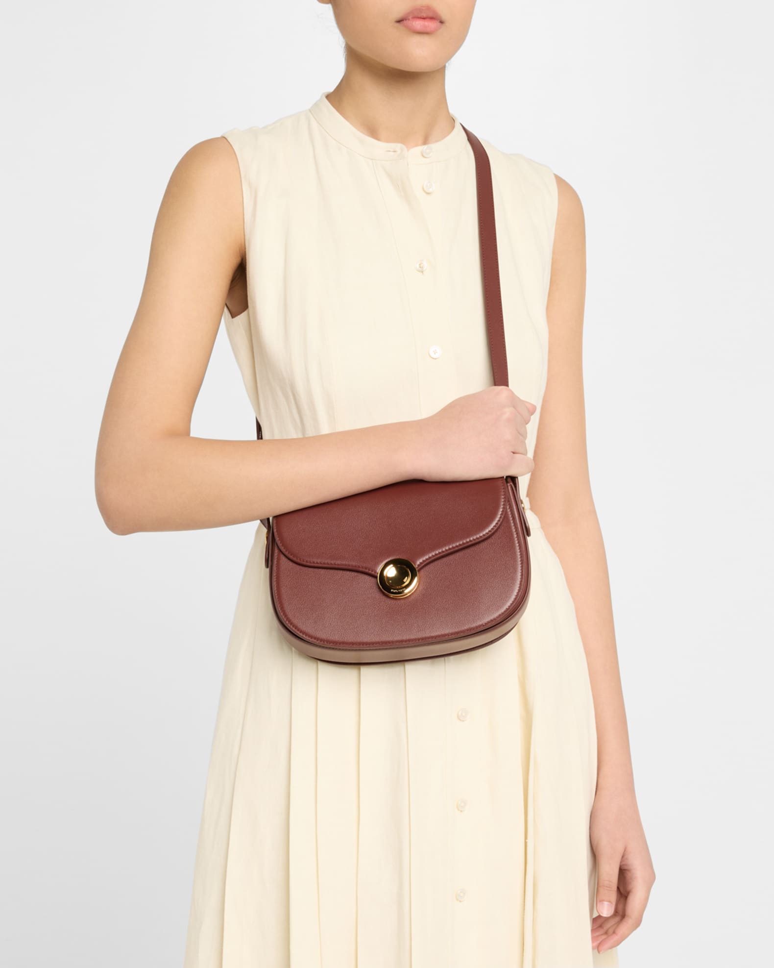 Ghiera Small Leather Crossbody Bag 1