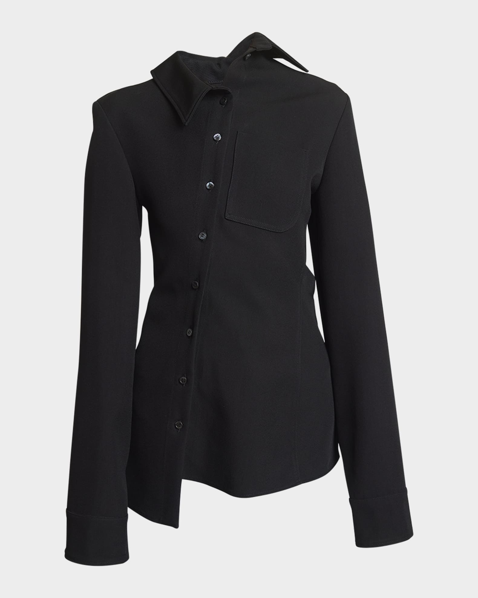 Jacquemus Pablo Asymmetric Collared Shirt