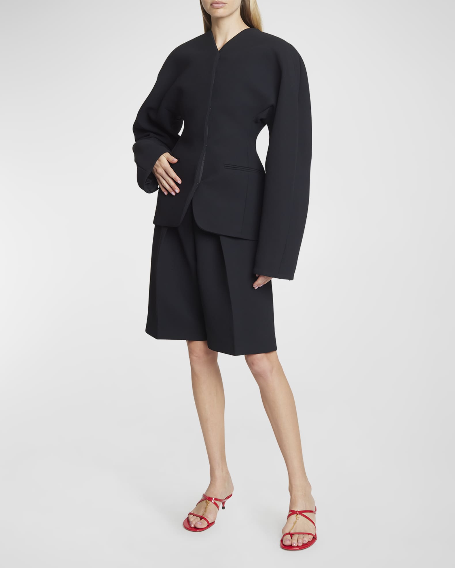 La Veste Ovalo Tailored Overcoat  1