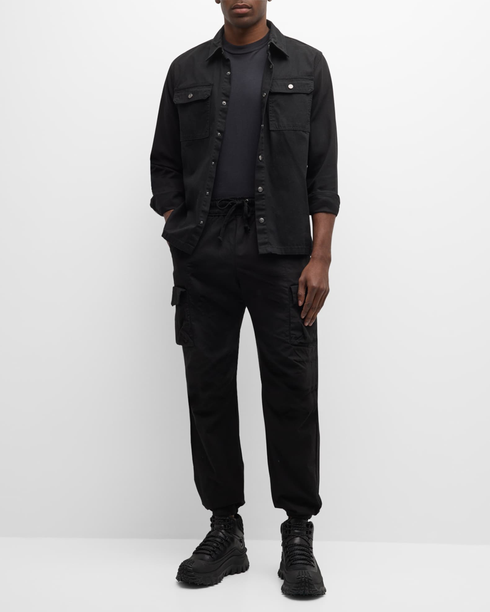 Men's Sateen Cargo Pants 1