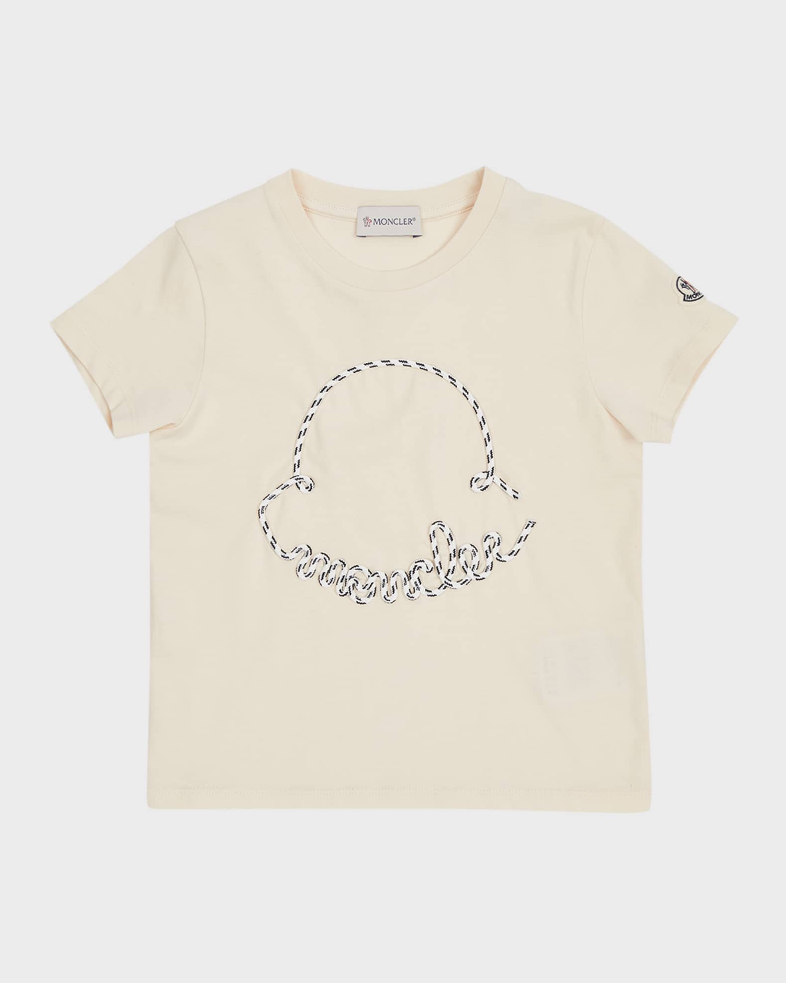Tee shirt moncler noir shop
