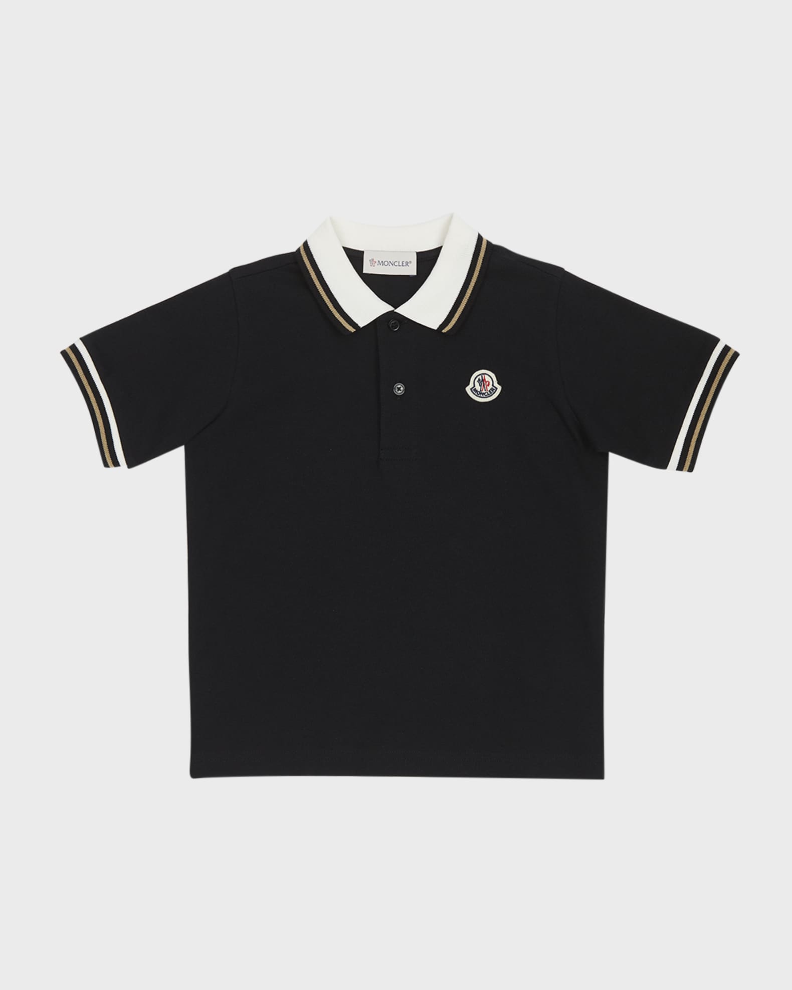Boys moncler polo shirt store
