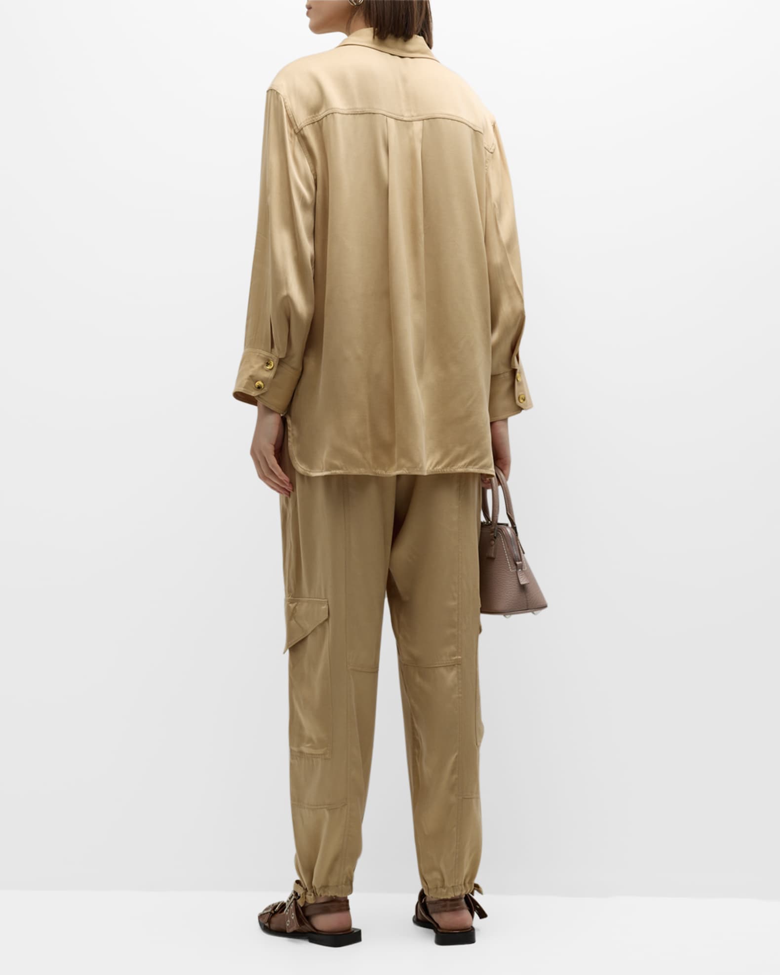 GANNI - Woman - Beige - Shirt main image 1