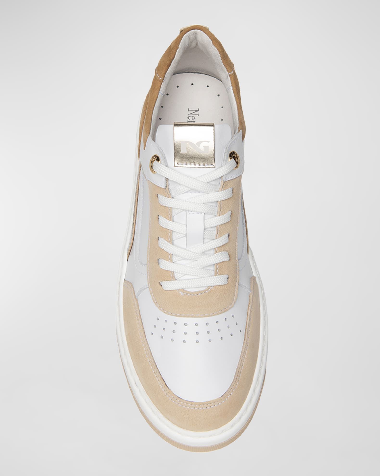 NeroGiardini Colorblock Clean Retro Low-Top Sneakers