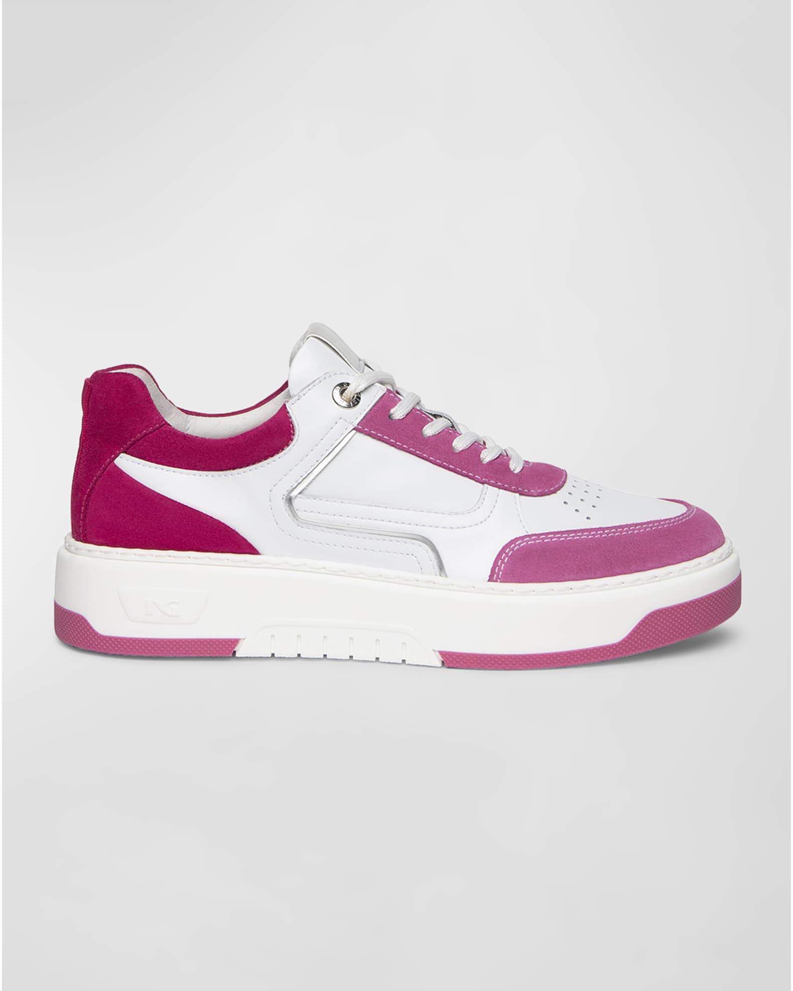 Colorblock Clean Retro Low-Top Sneakers  0
