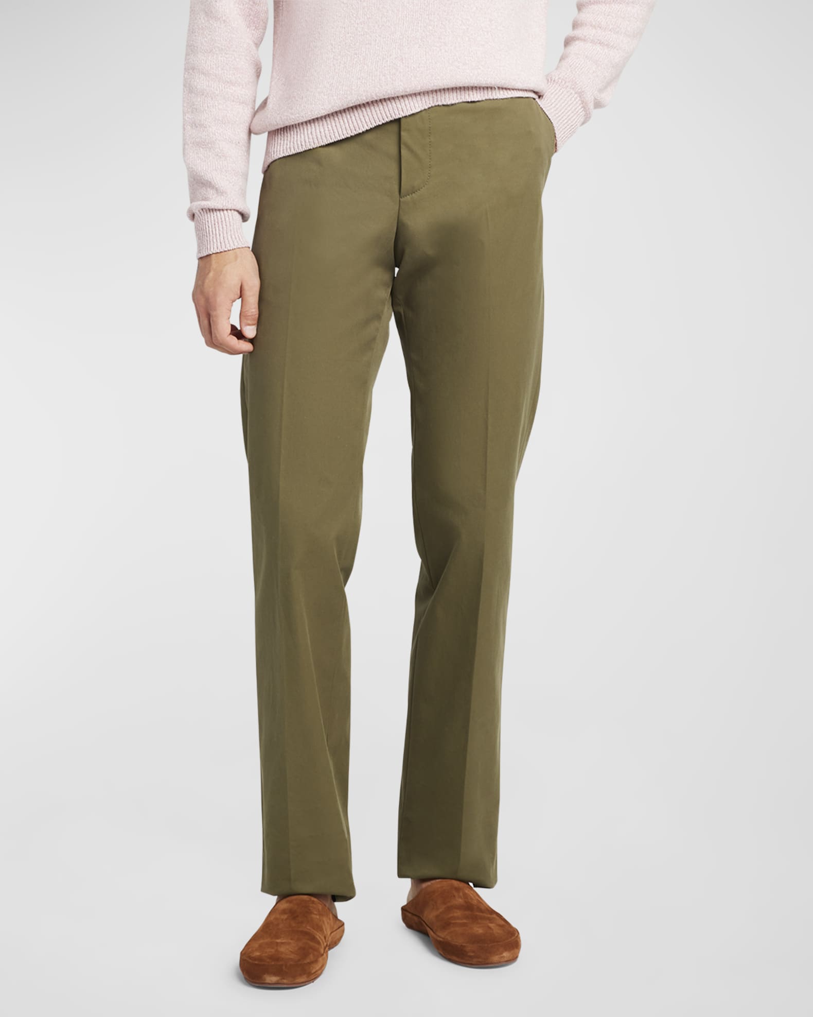 Loro Piana Men's Straight Leg 5-Pocket Pants - Bergdorf Goodman