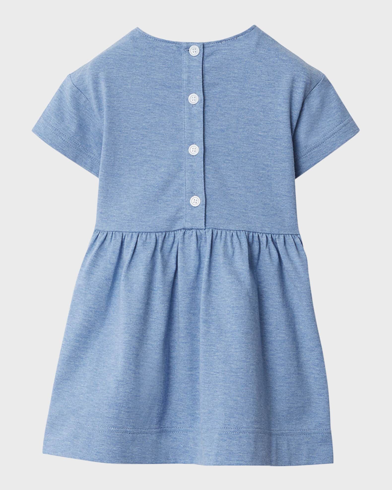 Girl's Rhonda EKD Short-Sleeve Jersey Dress 1