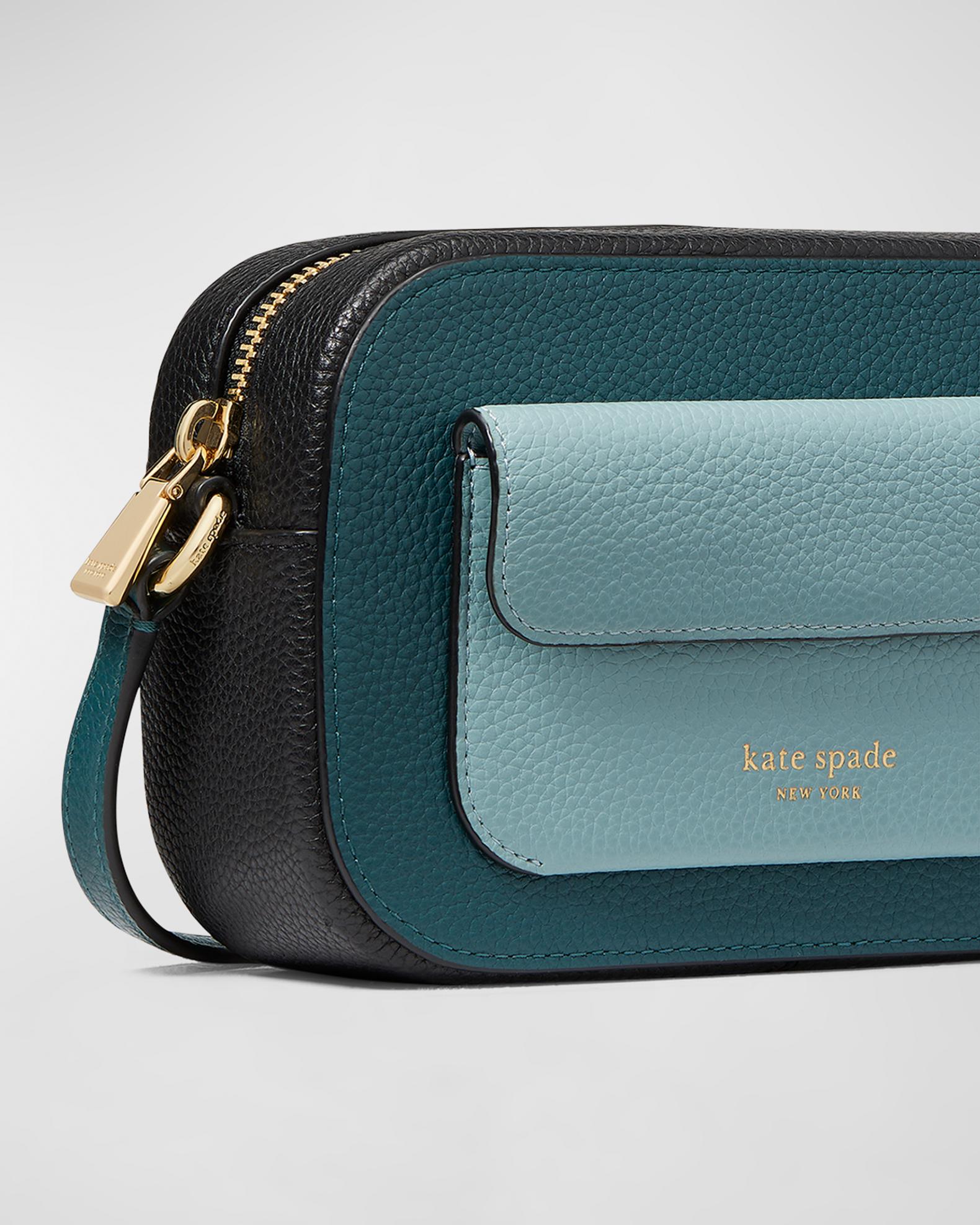 kate spade new york ava colorblock leather crossbody bag | Neiman Marcus